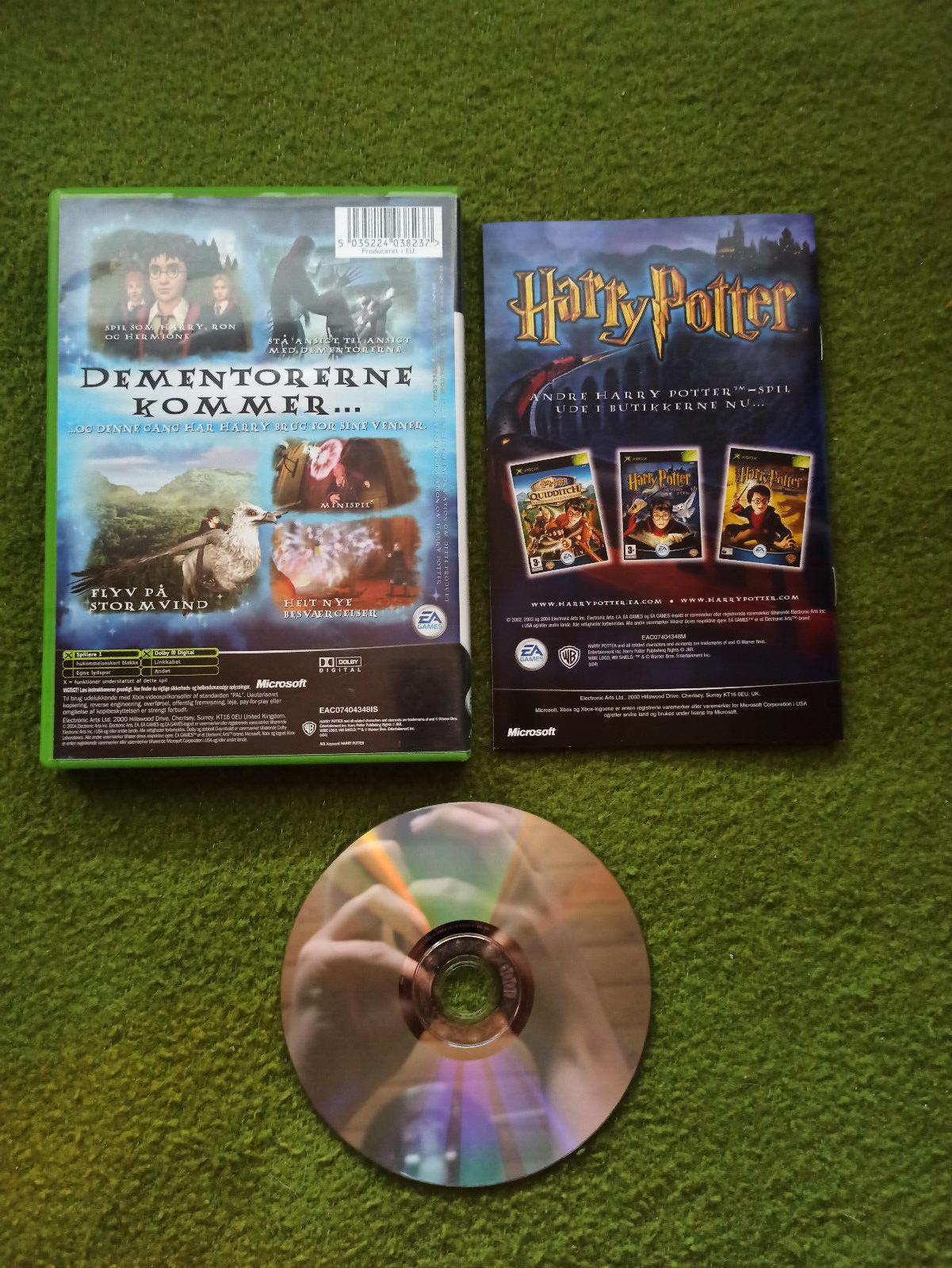 *Microsoft Xbox* Harry Potter and The Prisoner of Azkaban CIB - PAL