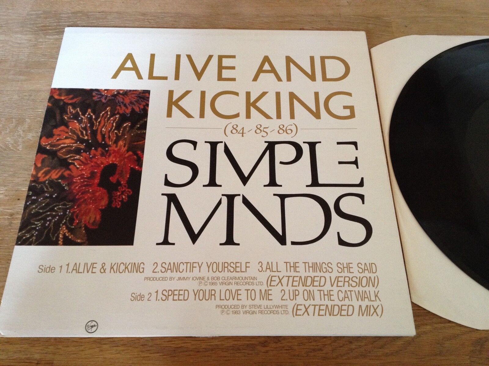 SIMPLE MINDS "ALIVE AND KICKING" SPECIAL AUSTRALIAN LIMITED EDITION TOUR EP 1988