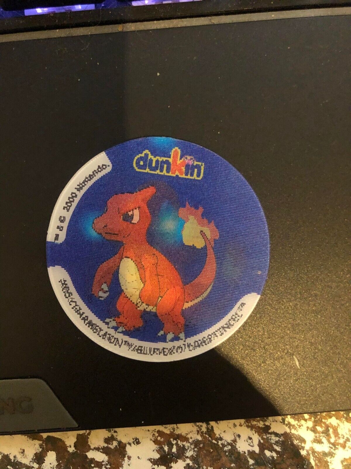 Pokemon Dunkin Tazo with Charmander Charmeleon and Charizard