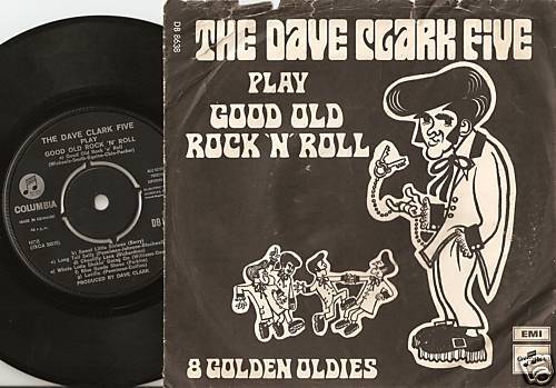 THE DAVE CLARK FIVE  ROCK N ROLL DANISH 45+PS 1969 FREAKBEAT PSYCH GARAGE