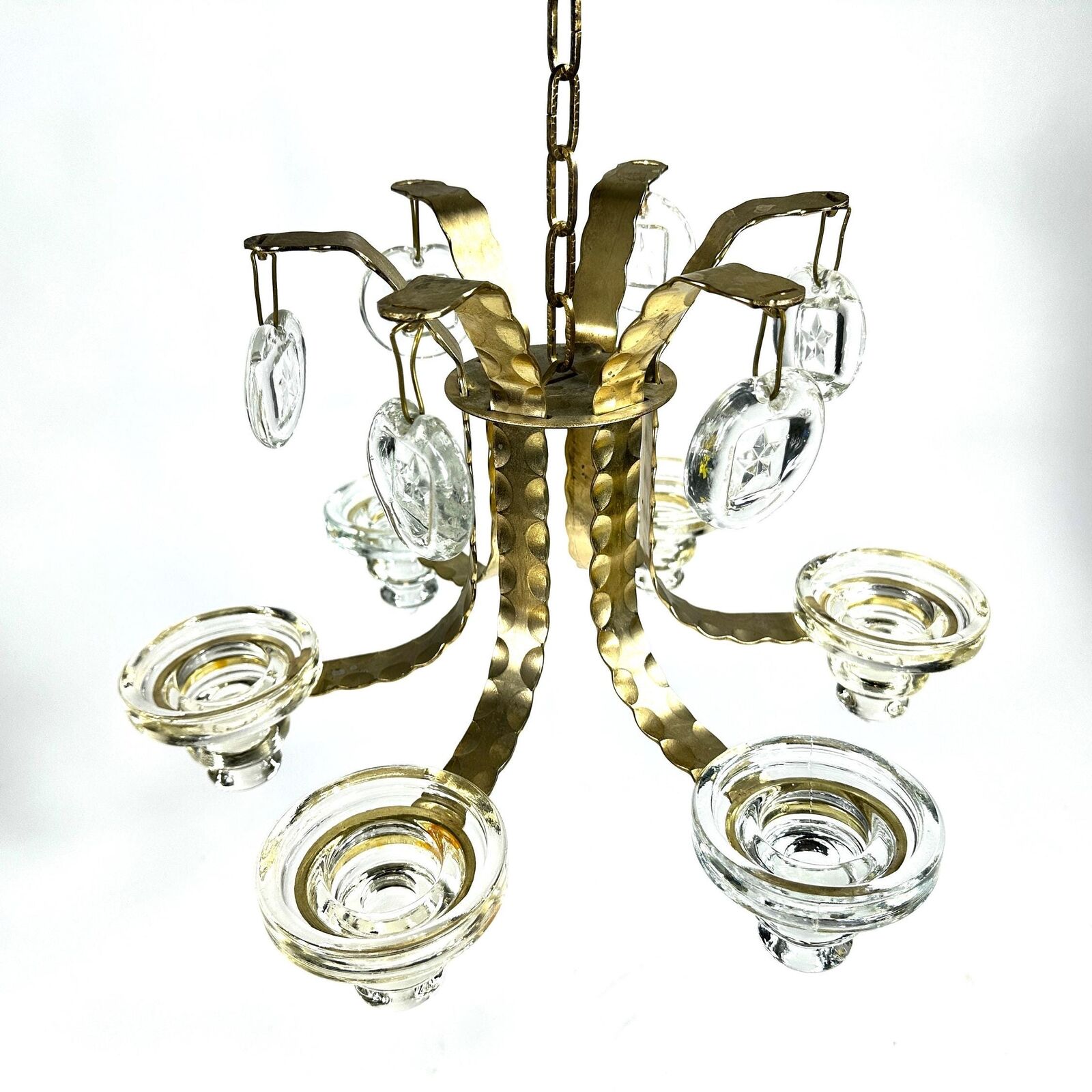 Chandelier Boda by Bertil Vallien / Erik Hoglund wrought iron handmade