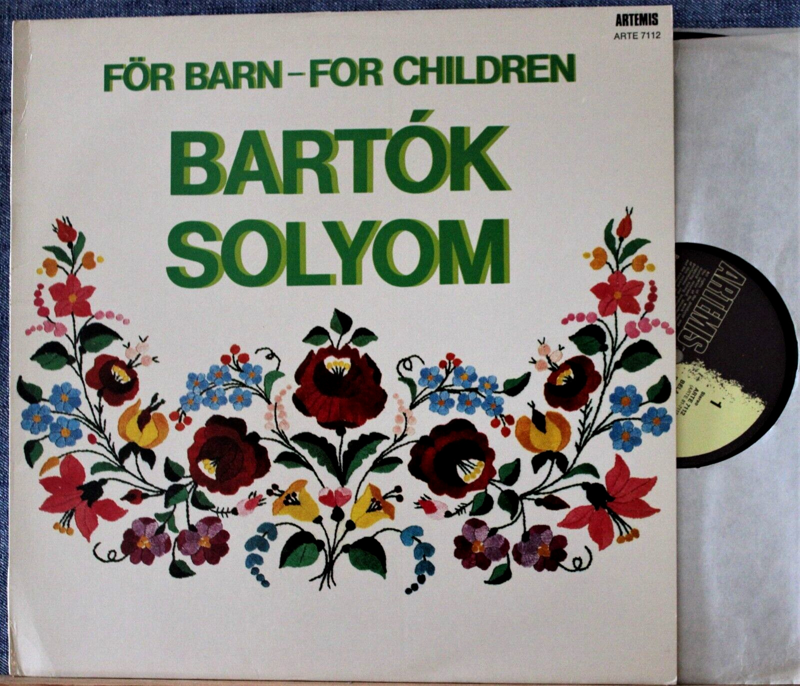 Solyom Bartok (For Children) Artemis 7112 NM