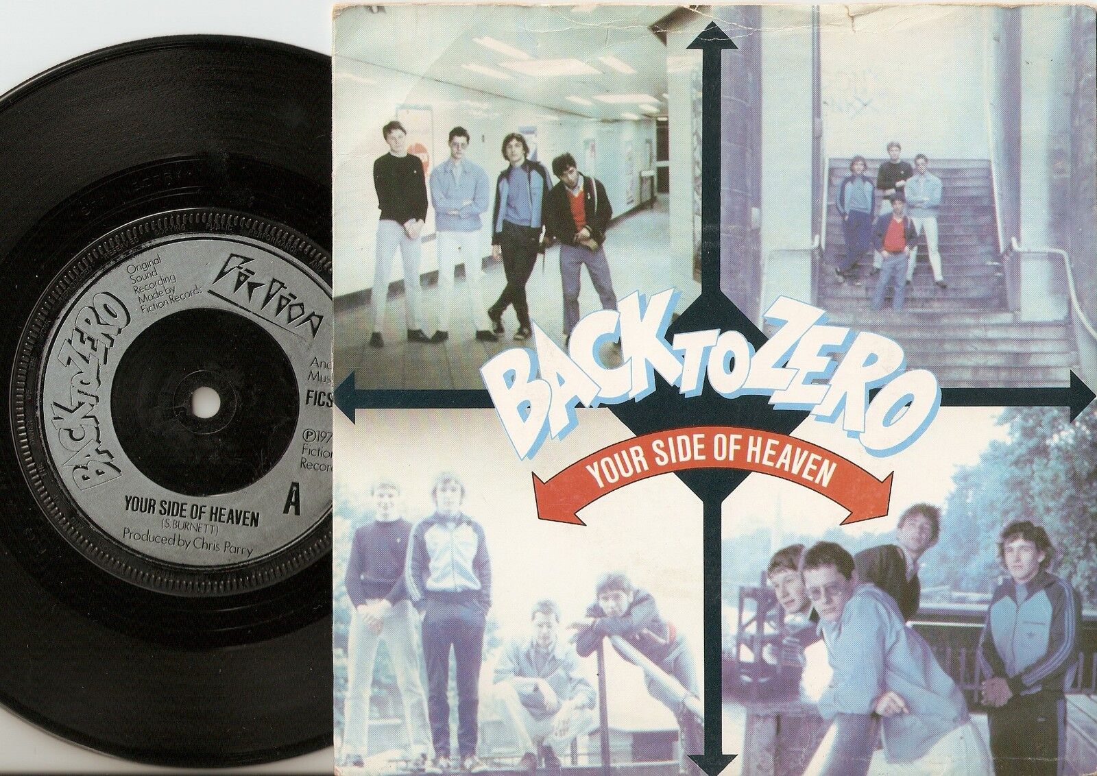 BACK TO ZERO YOUR SIDE OF HEAVEN UK 45+PS 1979 MOD REVIVAL THE JAM QUADROPHENIA