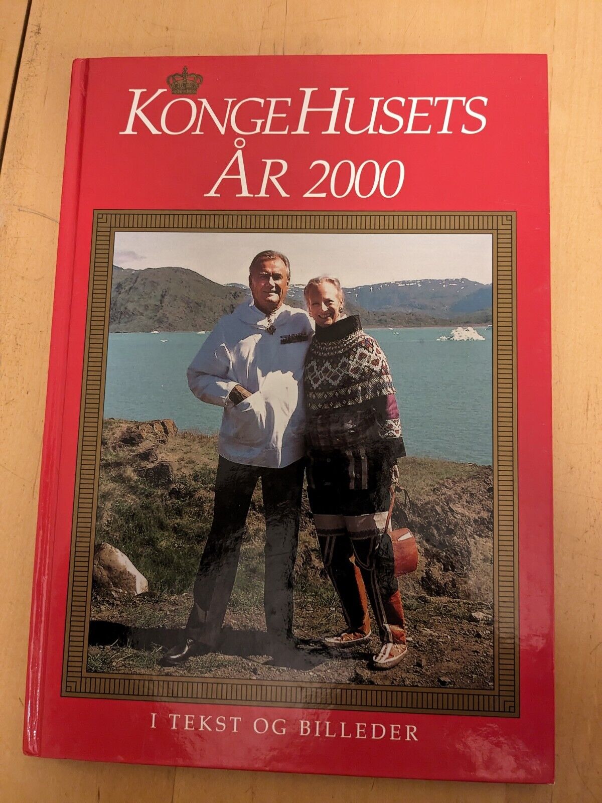 KONGEHUSET 2000 Danish Royal Book Queen MARGRETHE Prince HENRIK FREDERIK Bog1