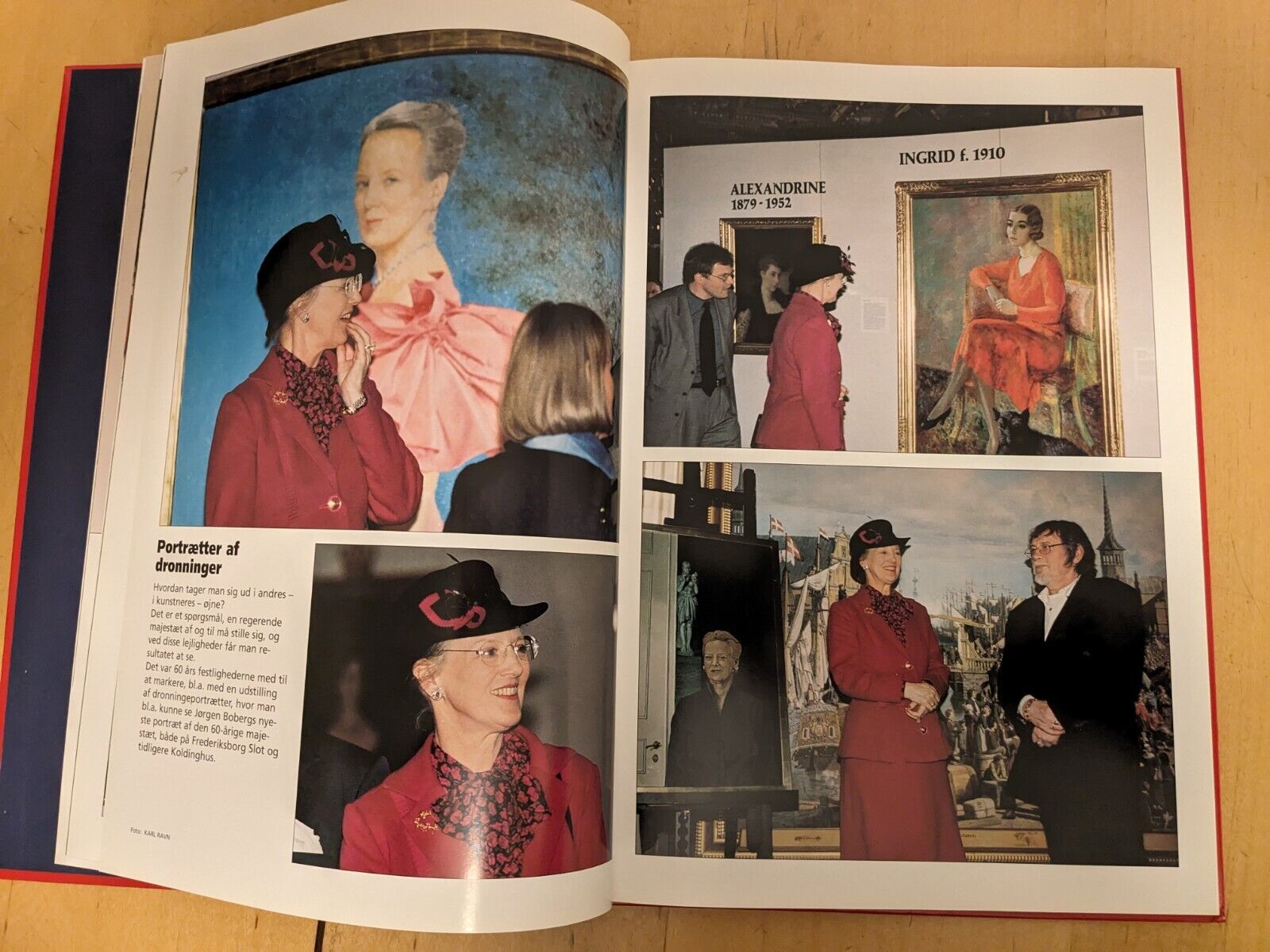 KONGEHUSET 2000 Danish Royal Book Queen MARGRETHE Prince HENRIK FREDERIK Bog1