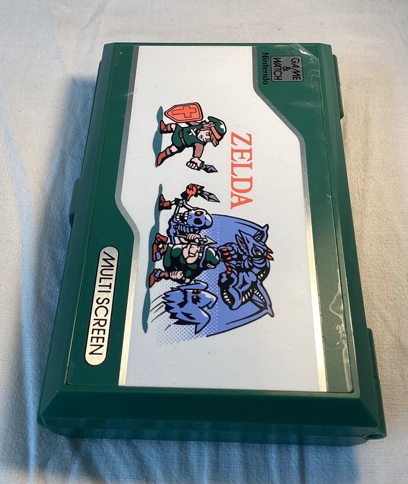 ORIGINAL NINTENDO GAME  WATCH ZELDA ZL - 65 FOR SALE!