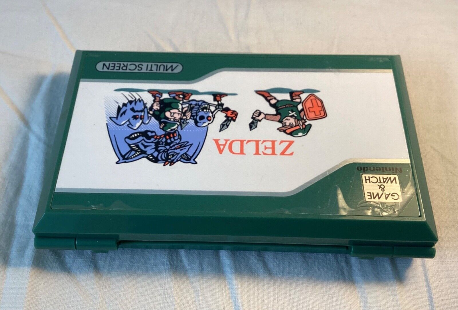 ORIGINAL NINTENDO GAME  WATCH ZELDA ZL - 65 FOR SALE!