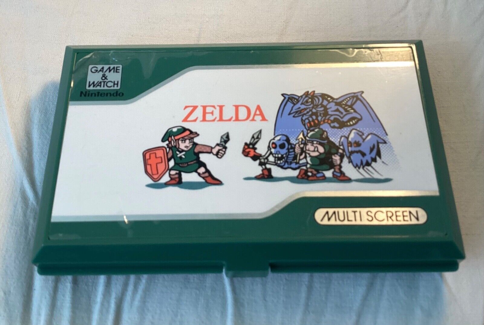 ORIGINAL NINTENDO GAME  WATCH ZELDA ZL - 65 FOR SALE!