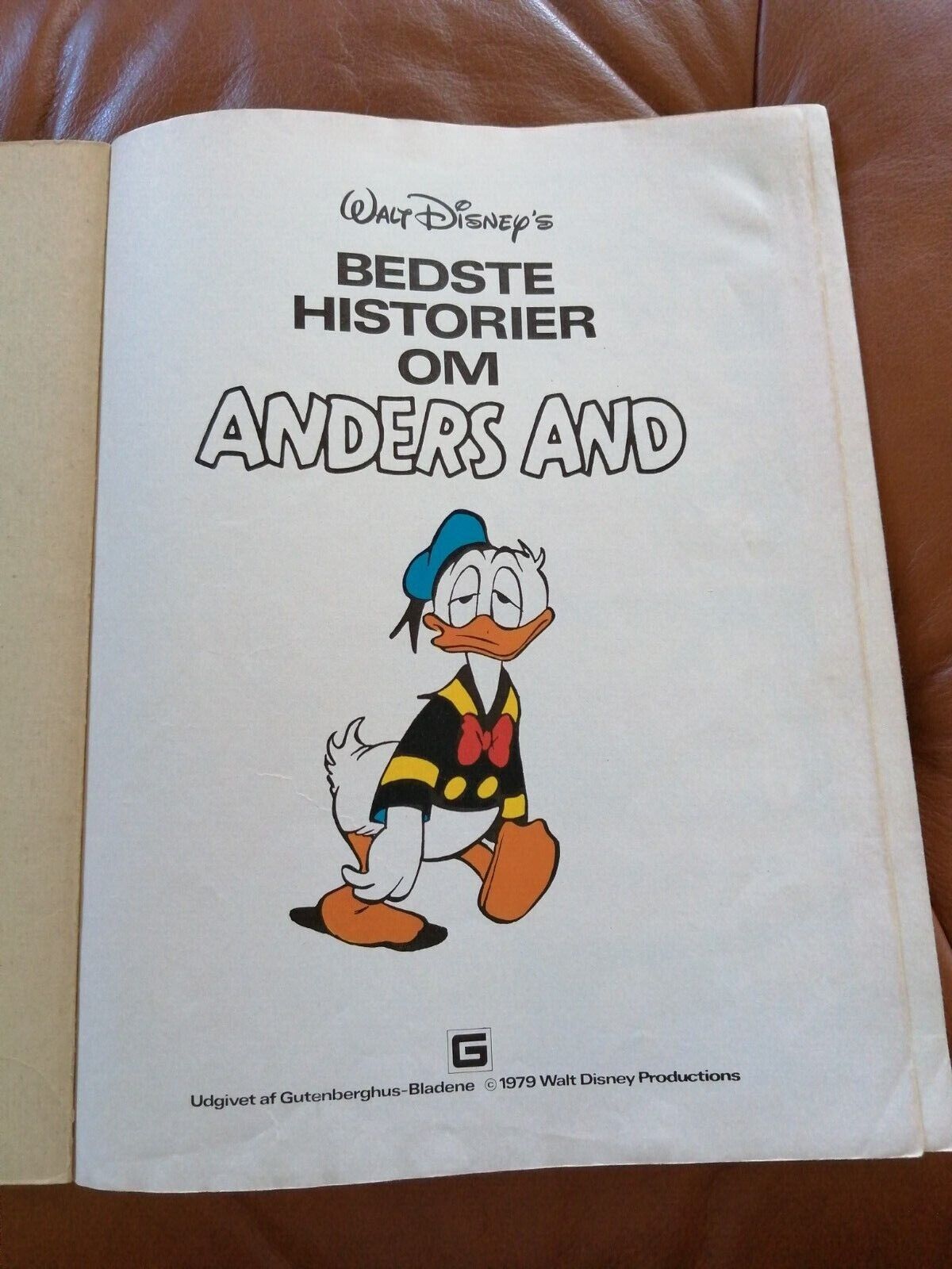 Denmarkcomic book"Bedste historier om Anders And"Donald DuckAlbum no 9-1979