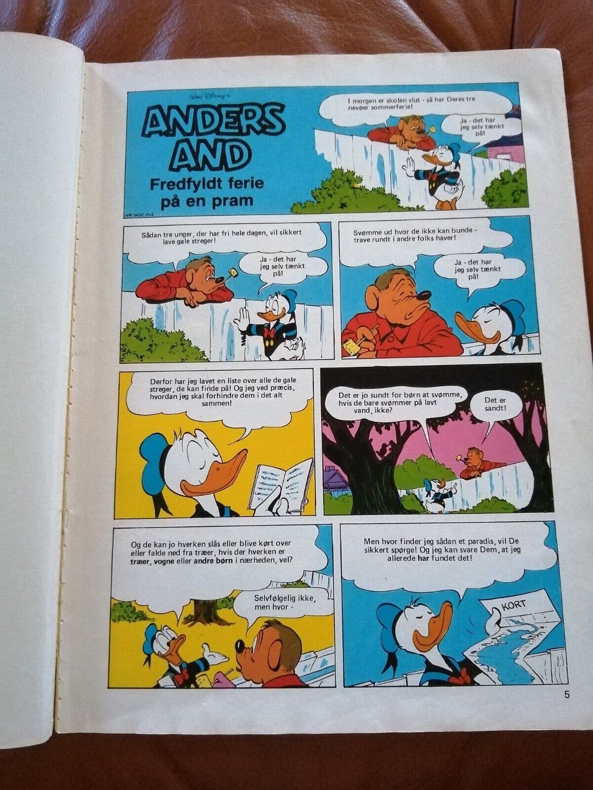 Denmarkcomic book"Bedste historier om Anders And"Donald DuckAlbum no 9-1979