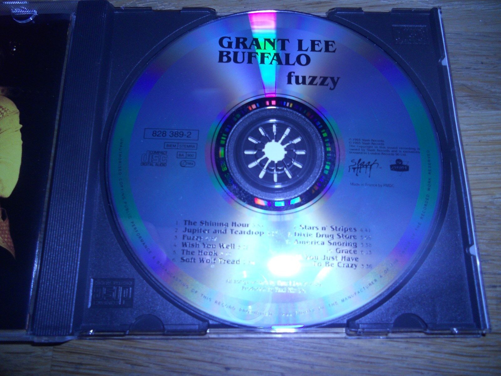 GRANT LEE BUFFALO "FUZZY" 11 TRACKS FRENCH CD ALBUM 1993 LONDON/SLASH RECORDS CD