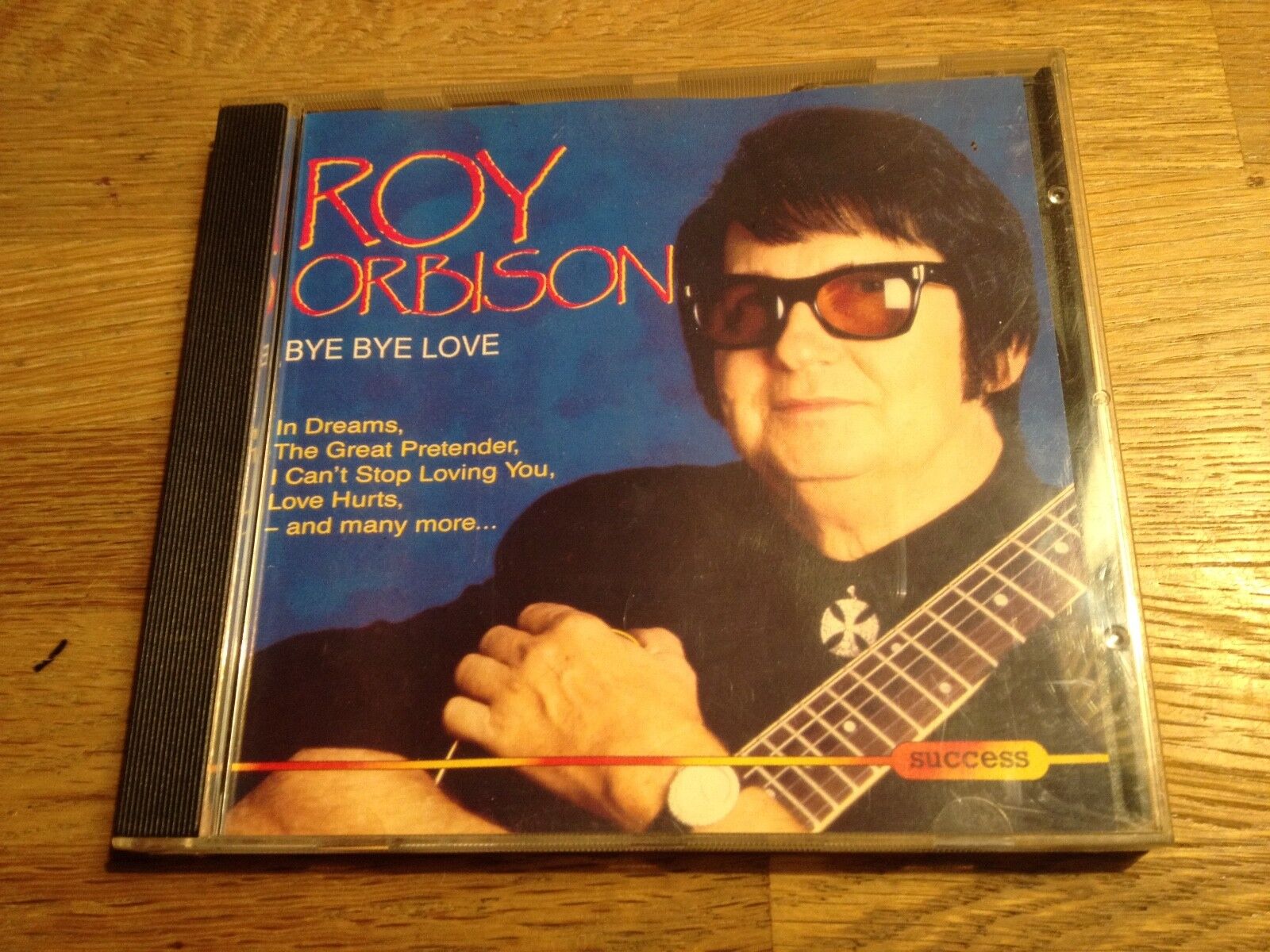 ROY ORBISON "BYE BYE LOVE" CD 16 TRACKS SUCCESS RECORDS DENMARK SPA MADE IN EEC