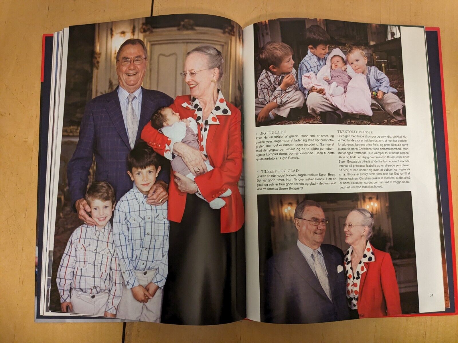 Princess MARY Prince FREDERIK King Danish Royal Book Queen MARGRETHE Henrik Bog5