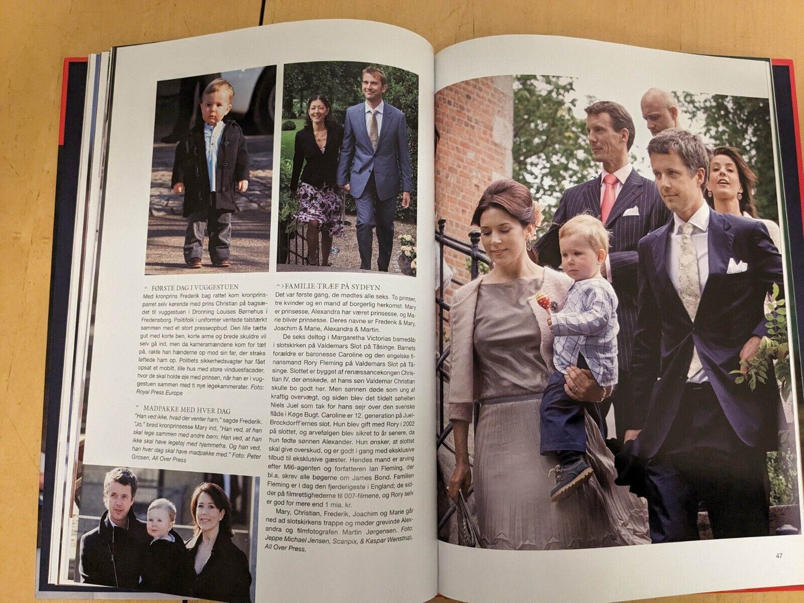 Princess MARY Prince FREDERIK King Danish Royal Book Queen MARGRETHE Henrik Bog5