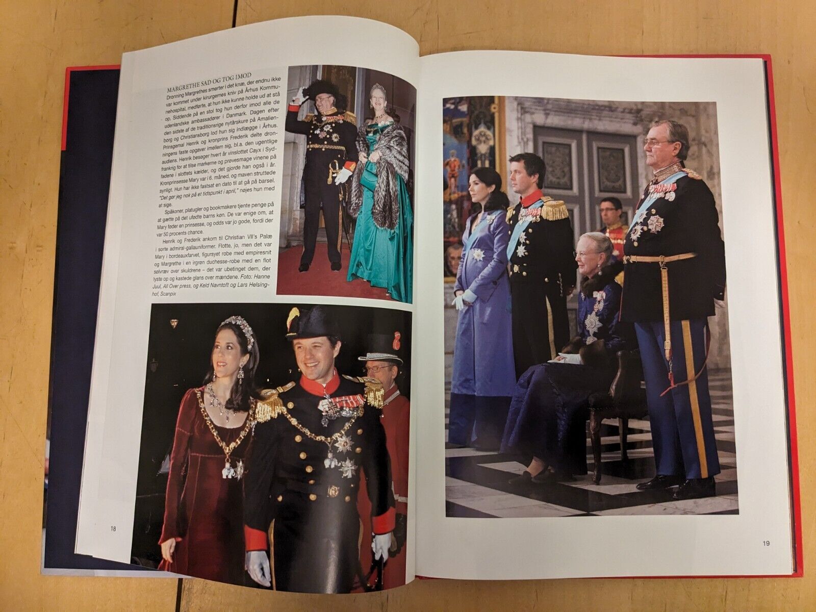 Princess MARY Prince FREDERIK King Danish Royal Book Queen MARGRETHE Henrik Bog5