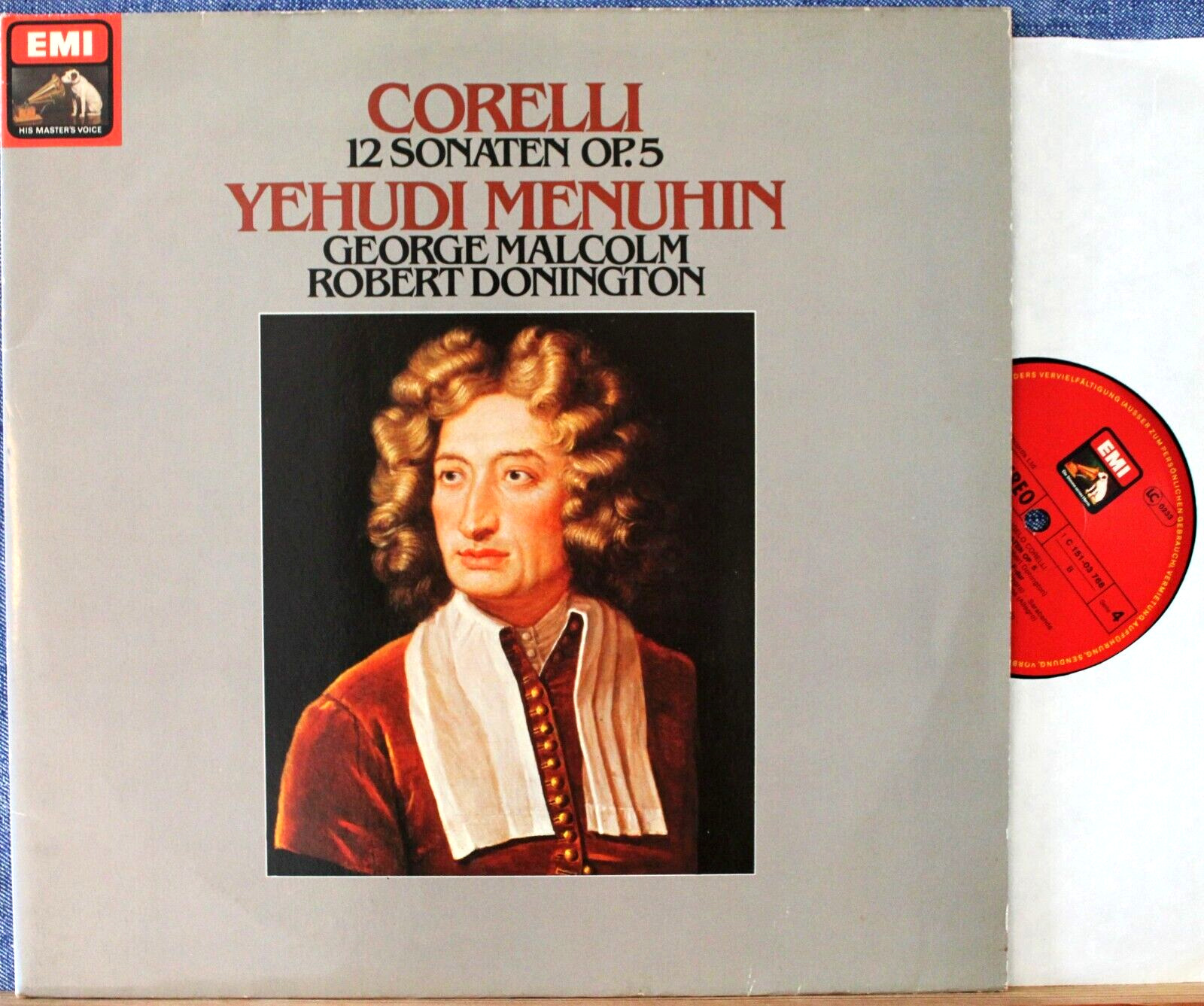 Menuhin; Malcolm; Donington Corelli (Sonatas) EMI 151-03 767/8 (2) NM