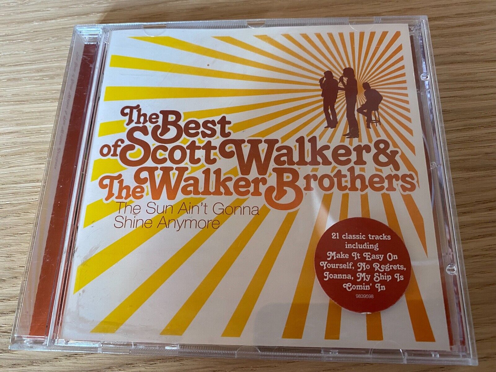 SCOTT WALKER  THE WALKER BROTHERS "THE VERY BEST OF" 21 TRACKS CD ALBUM EU 2006