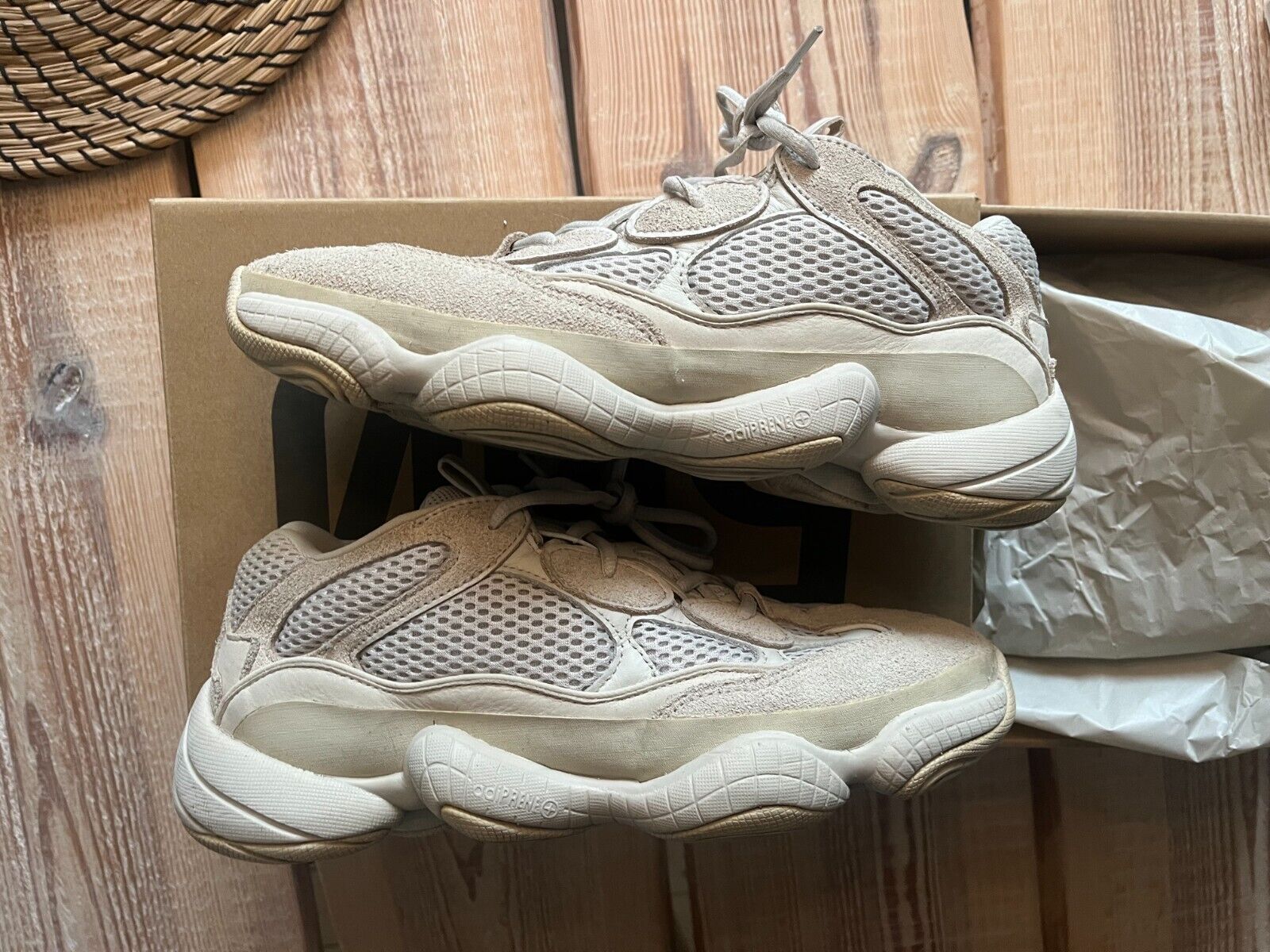 US Size 85 - adidas Yeezy 500 Blush EU Size 42 DB2908 (2018) FREE SHIPPING