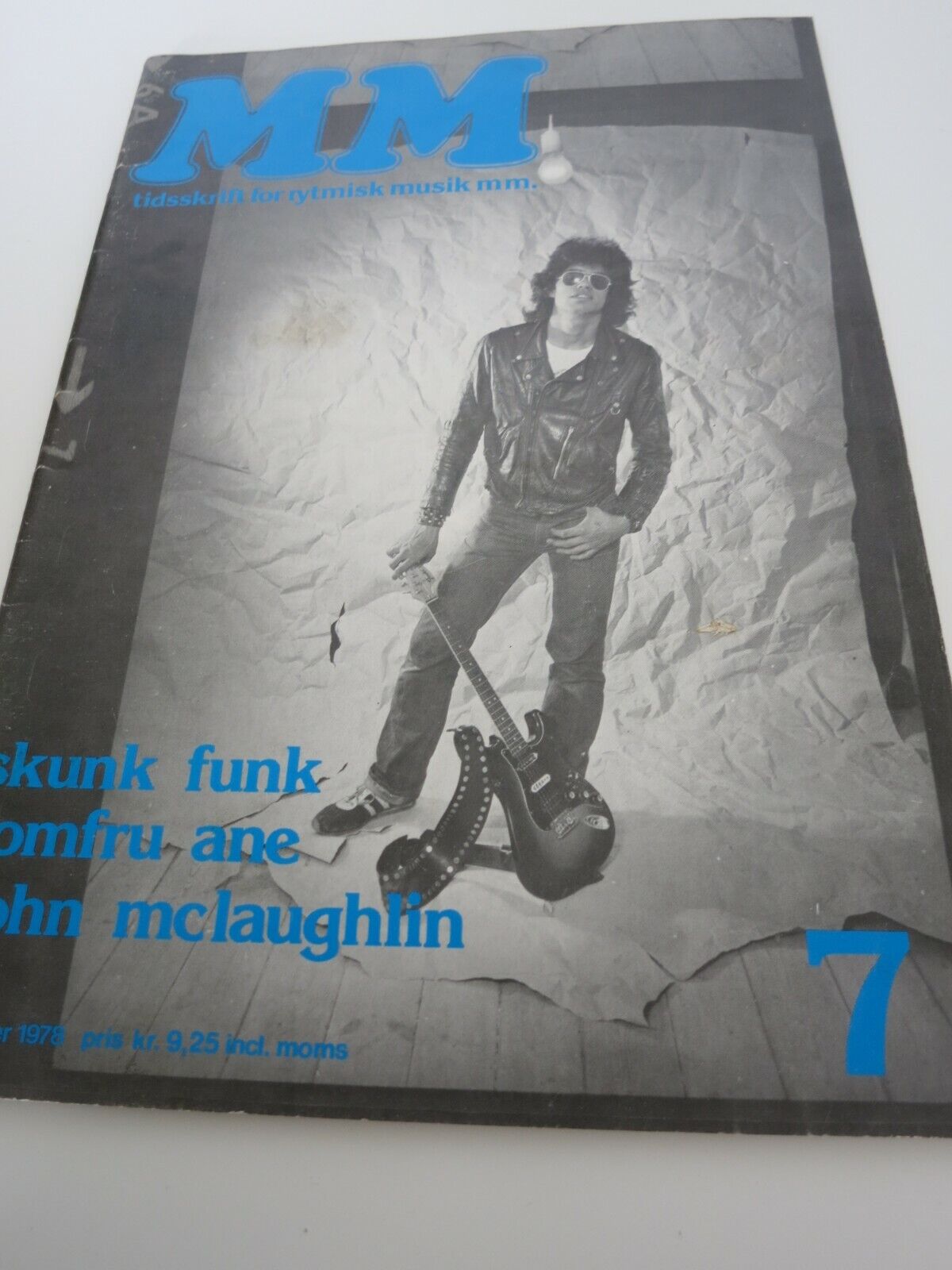 Danish Magazine 1978 SKUNK FUNK Keith Moon GIL SCOTT-HERON John McLaughlin AB90