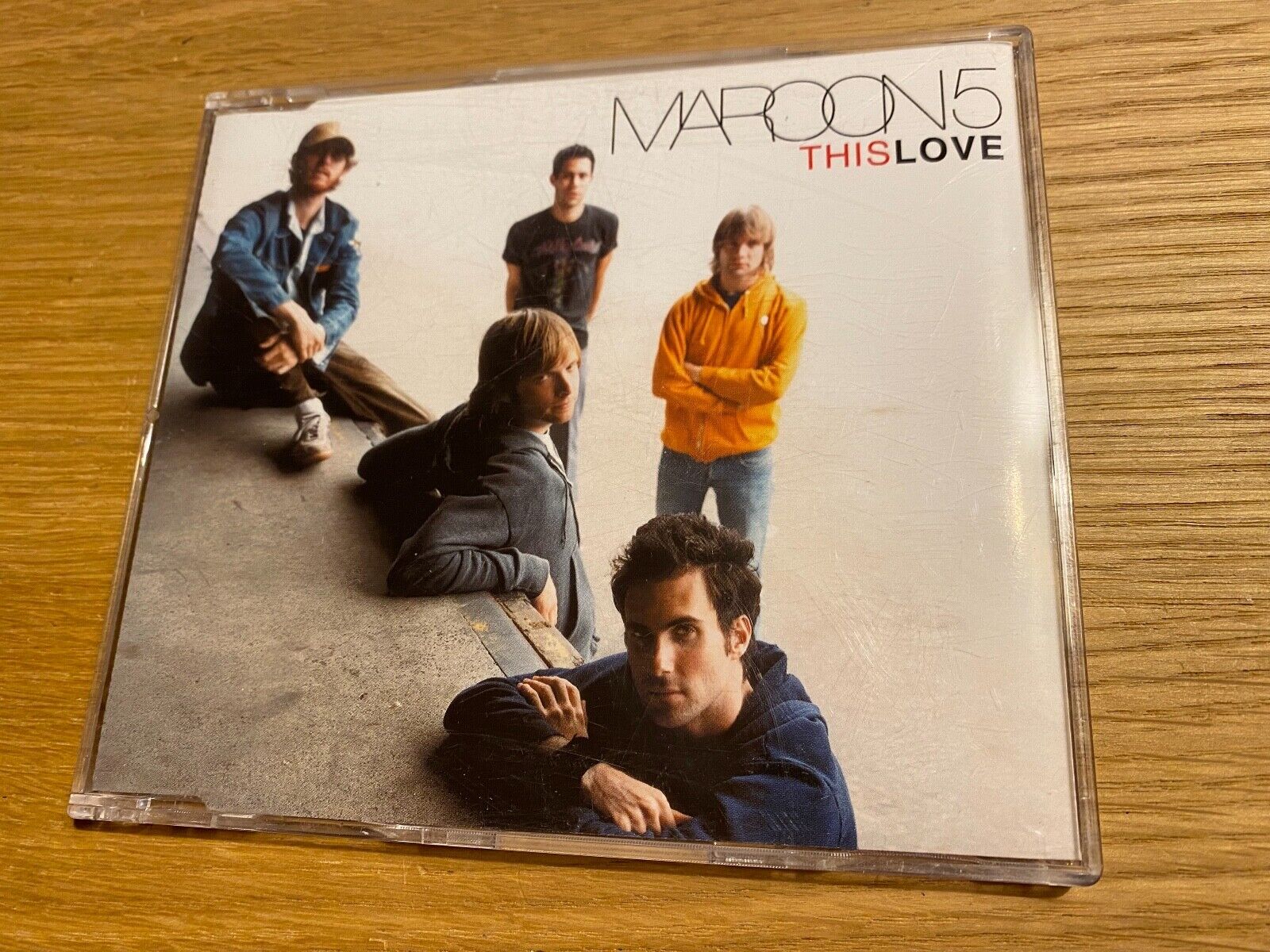 MAROON 5 "THIS LOVE" 2003 BMG  J RECORDS 1 TRACK PROMOTIONAL CD SINGLE EU PRESS