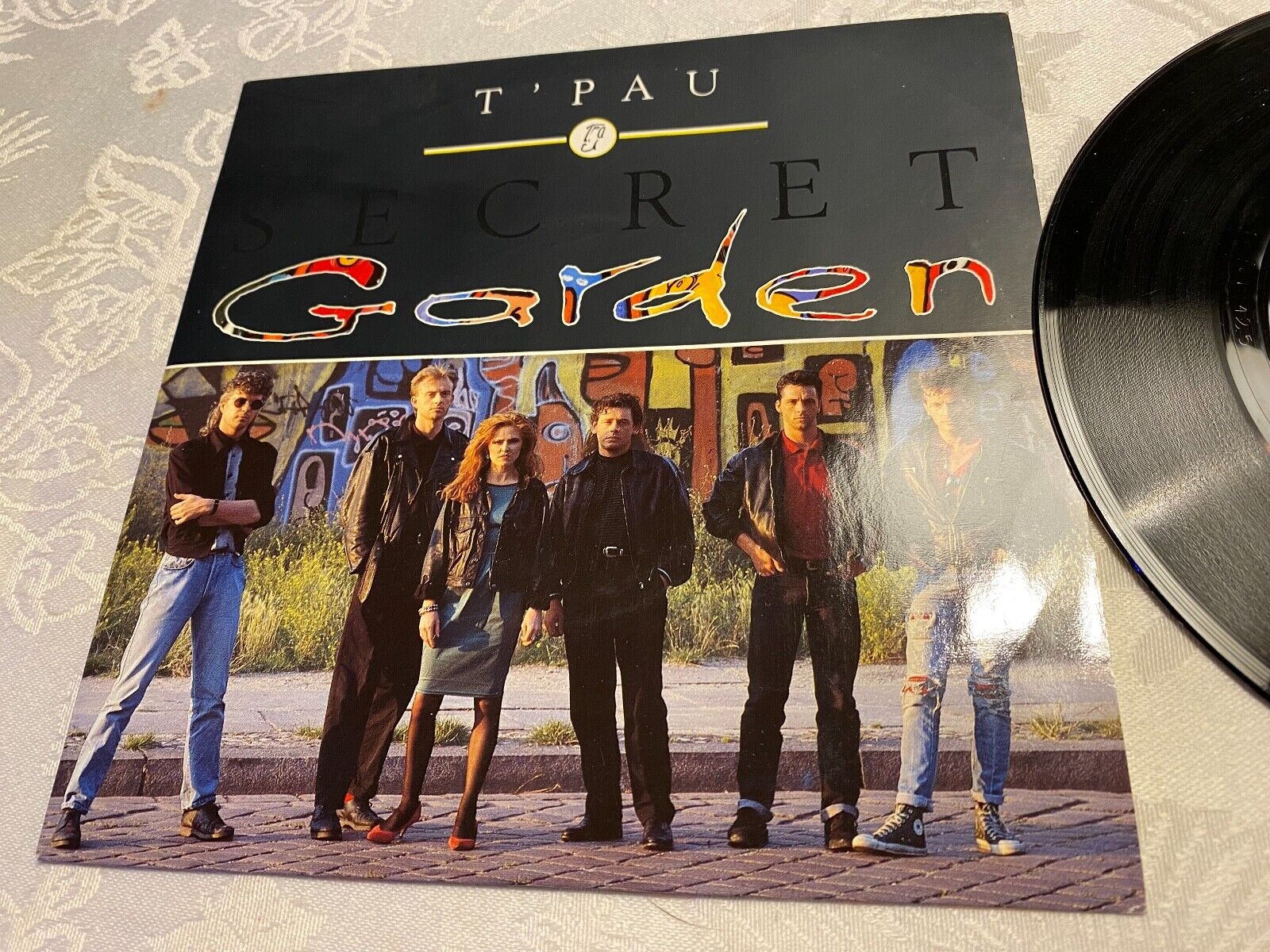 T´PAU "SECRET GARDEN / THIS GIRL" 1988 SIREN RECORDS FRANCE SRN 93 RARE VINYL 7"