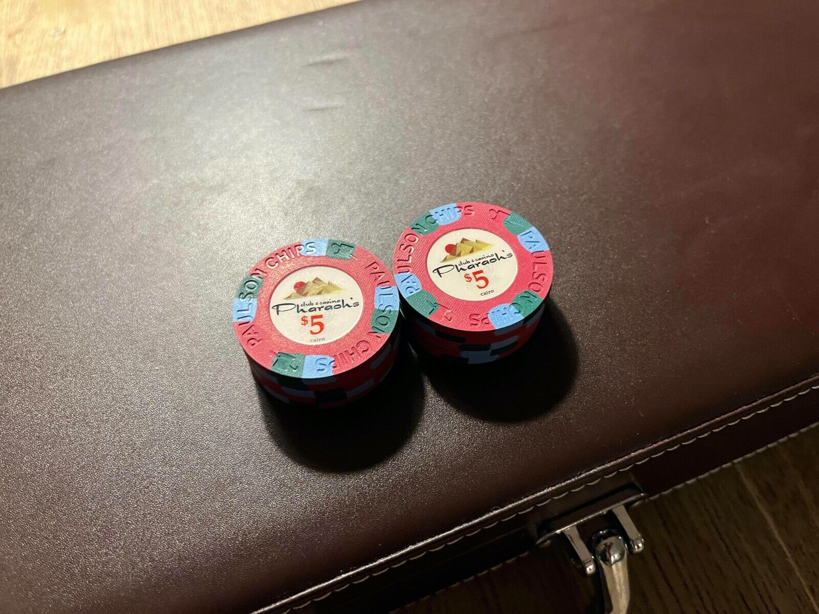 Paulson Pharaoh’s Poker Chips (10 x $5)