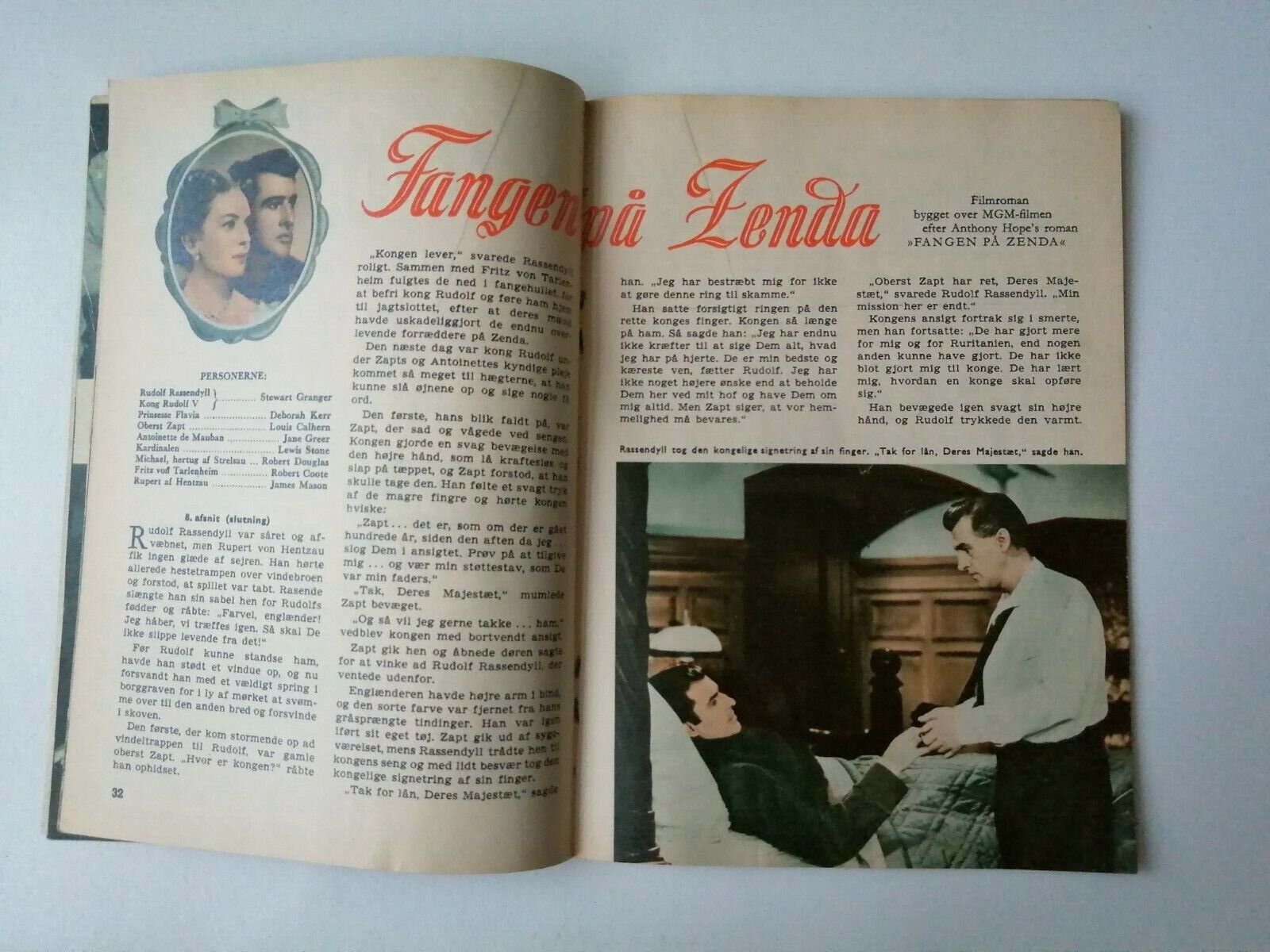 Danish magazine"Uge-Revyen" No 47 1953Janet Leigh coverMany other stars