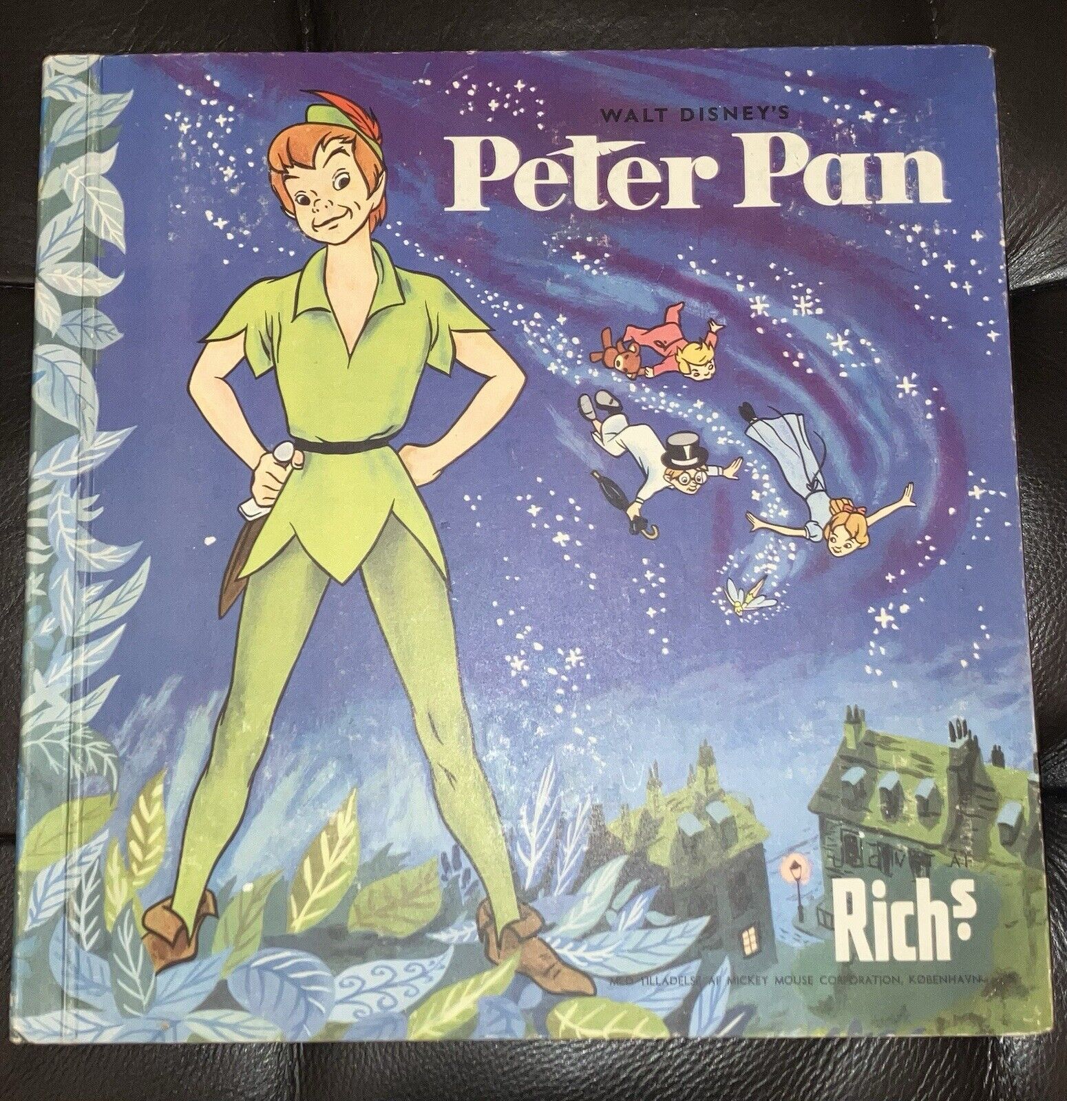 Complete Set 1-196 Peter Pan Never Land Trading Cards Rich’s 1953 Album w/ Cover