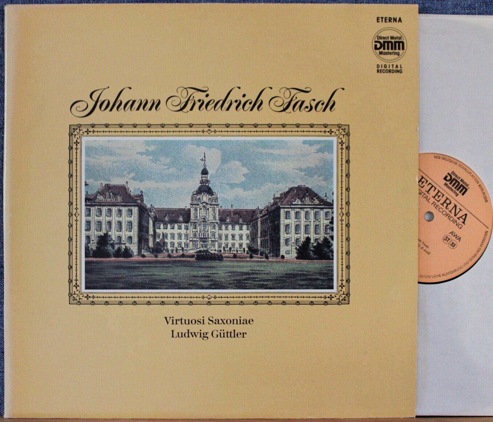 Virtuosi Saxoniae Fasch (Concertos Cantata; etc) Eterna 7 25 116-7 (2) dig NM