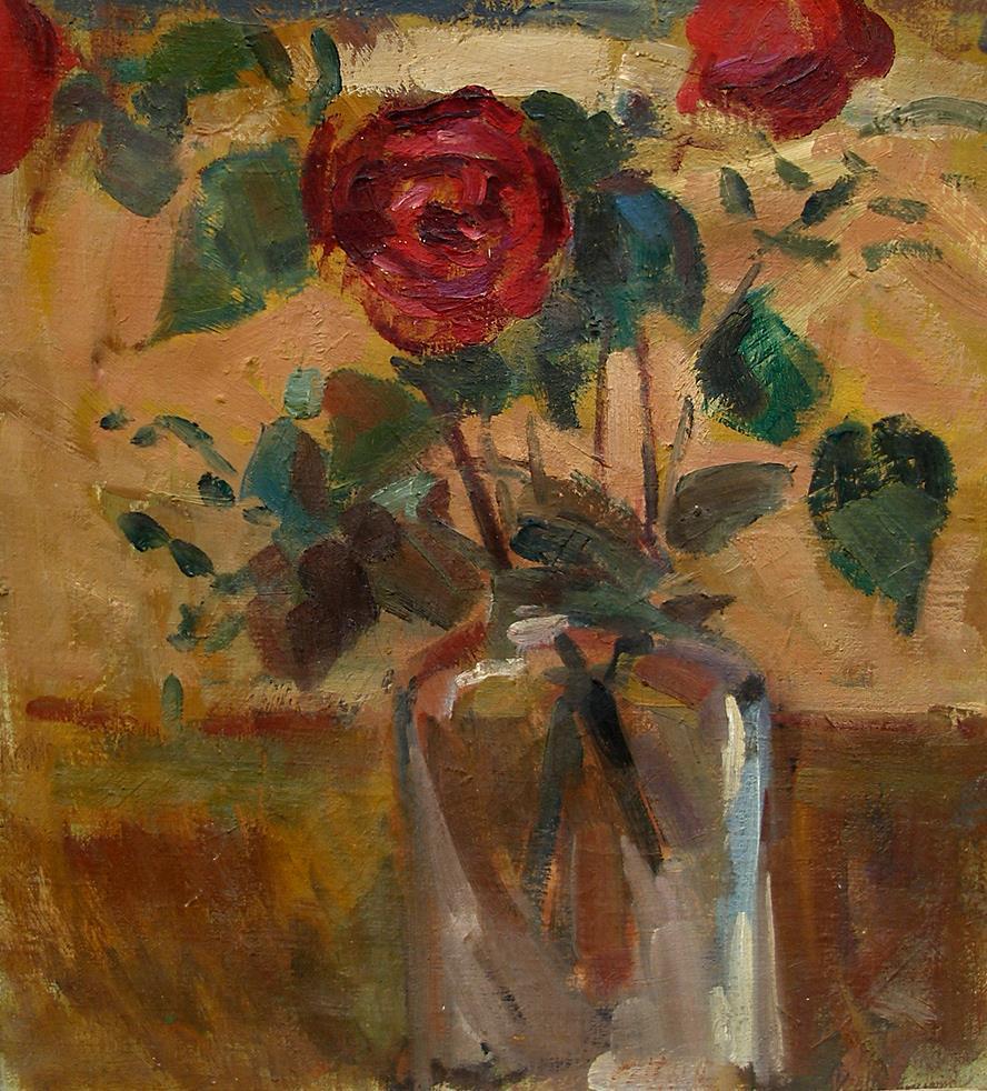 Fine French school modern still-life oil Ca 1930s