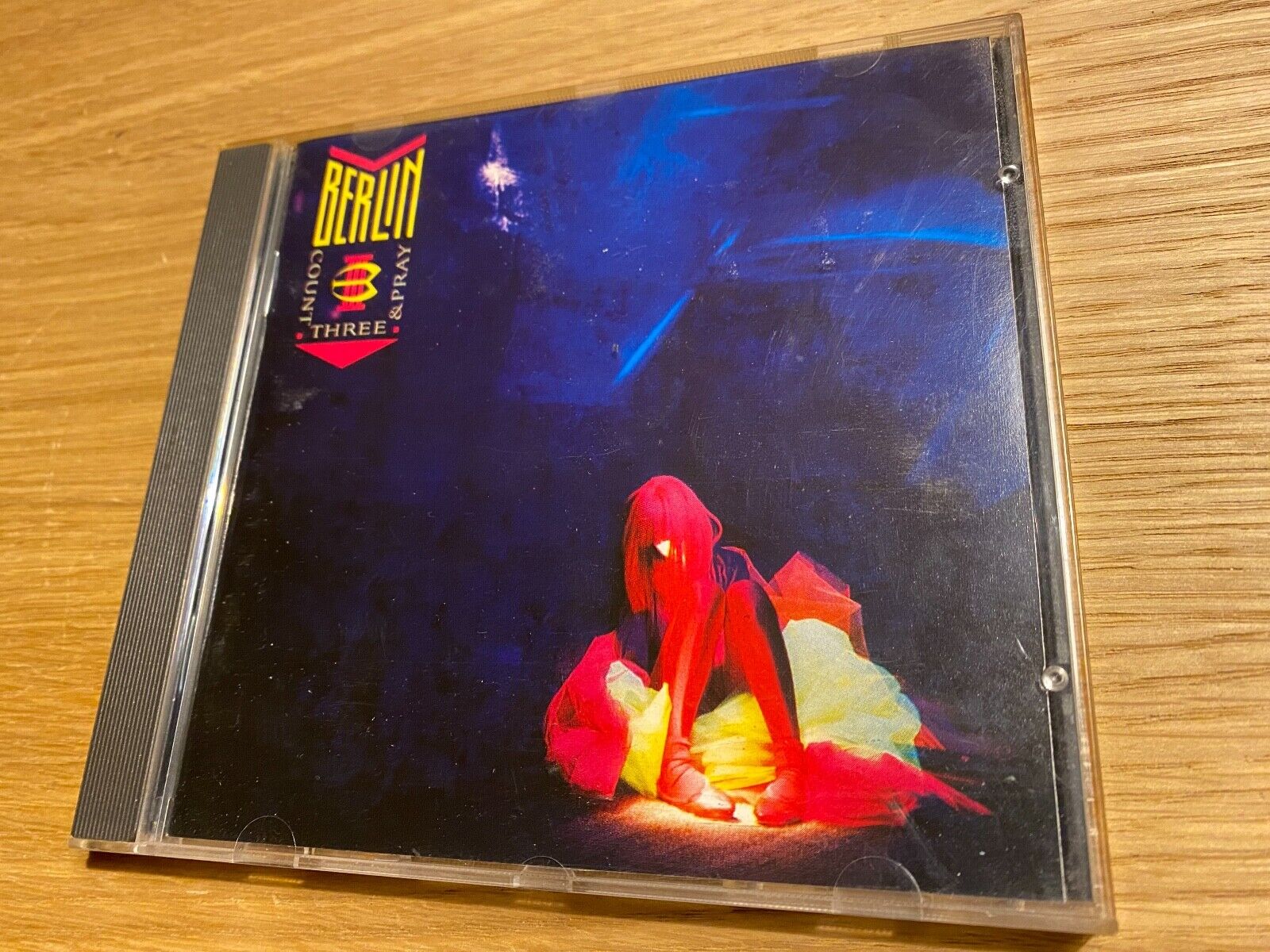 BERLIN "COUNT THREE  PRAY" 1986 CD ALBUM 10 TRACK MERCURY RECORDS 1 PRESS GEMA