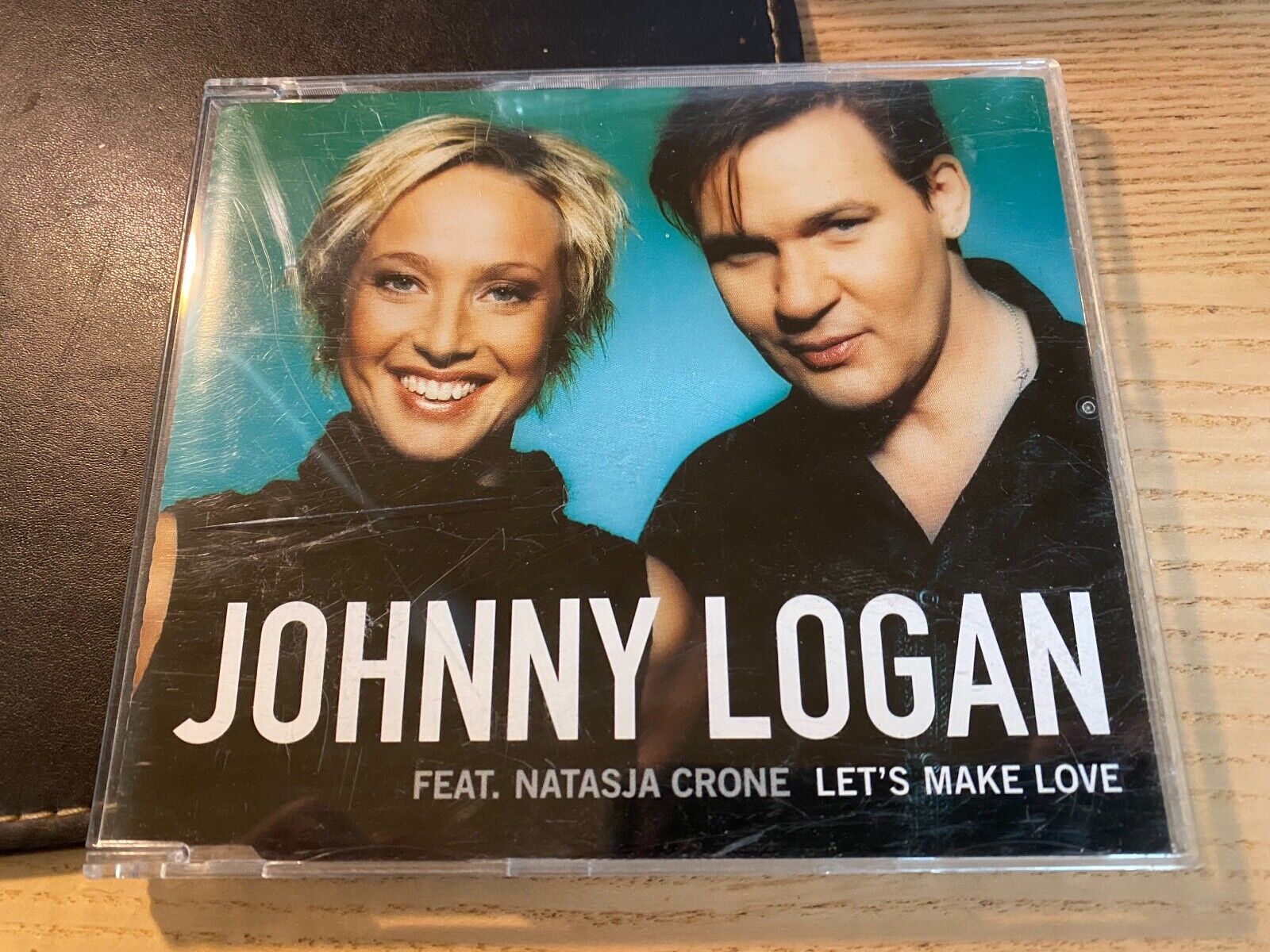 JOHNNY LOGAN  NATASJA CRONE "LET´S MAKE LOVE" 3 TRACK CD SINGLE EPIC RECORDS DK