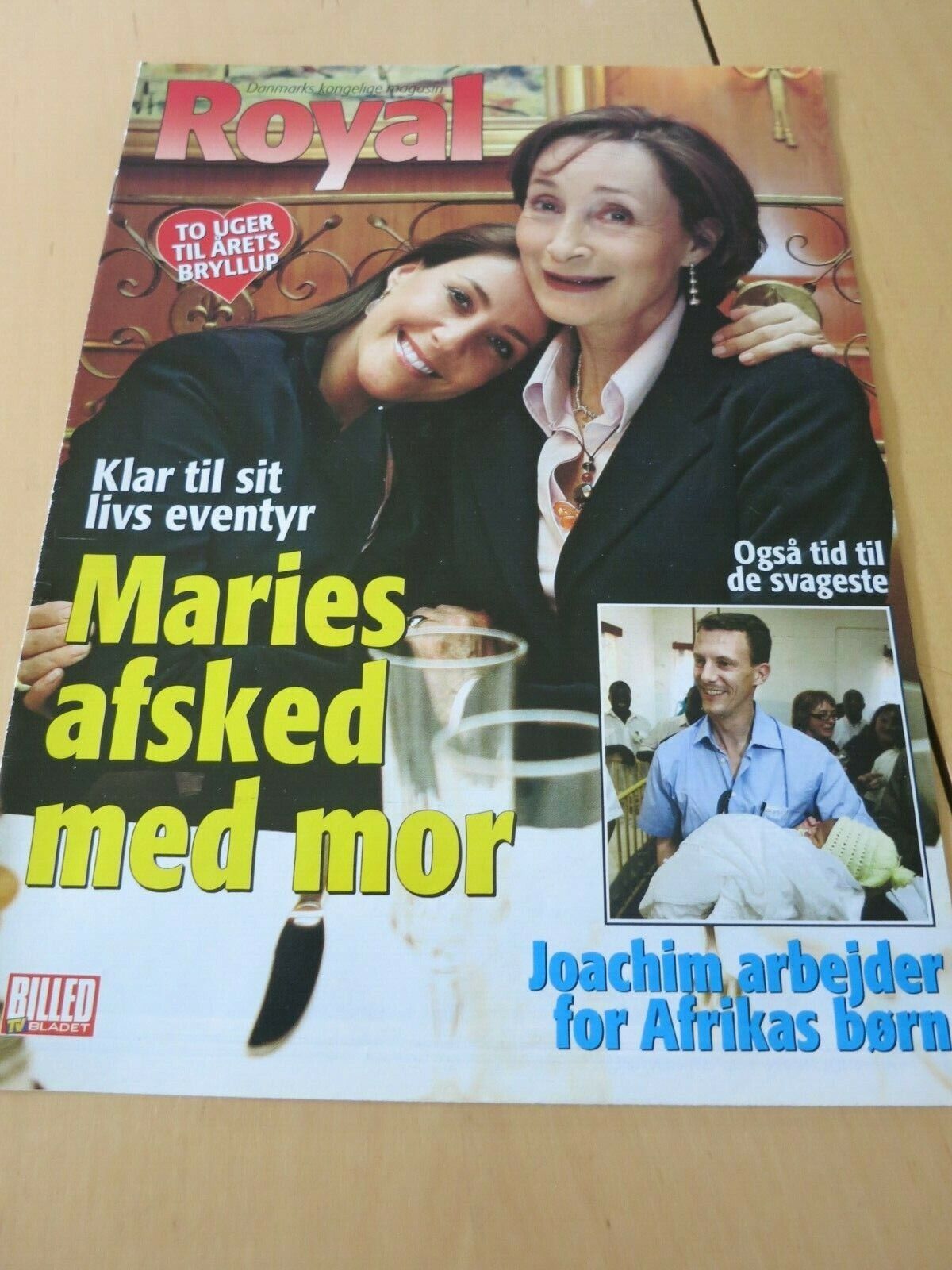 Princess MARIE Prince JOACHIM Denmark Magazine Royal BL20