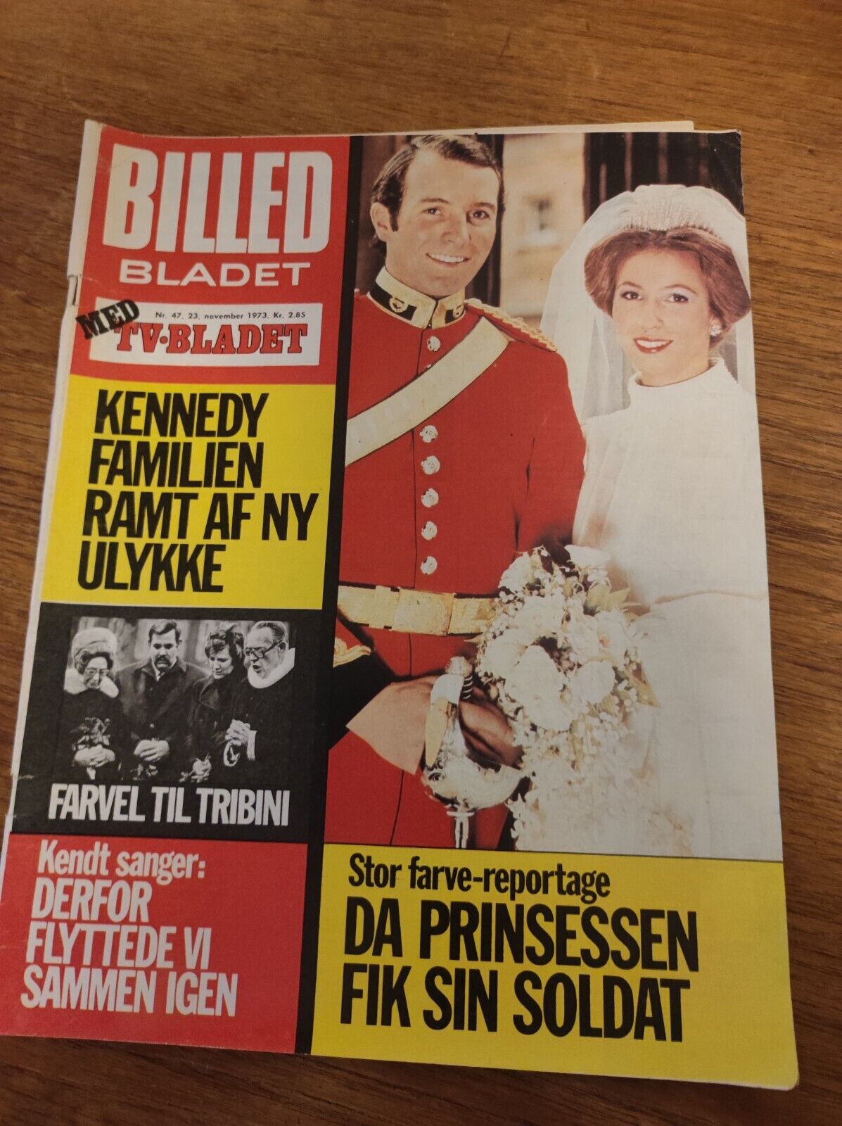 ROSE FITZGERALD KENNEDY Princess Anne SYDNE ROME Margrethe 1973 Magazine BB105