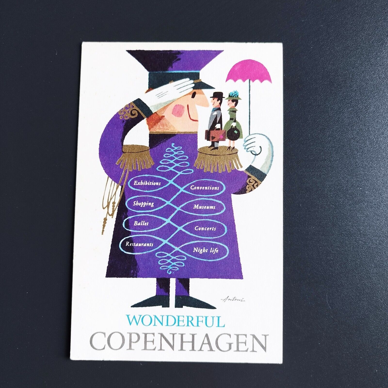 Denmark Wonderful Copenhagen  Published in 1963 by The Tourist Association 