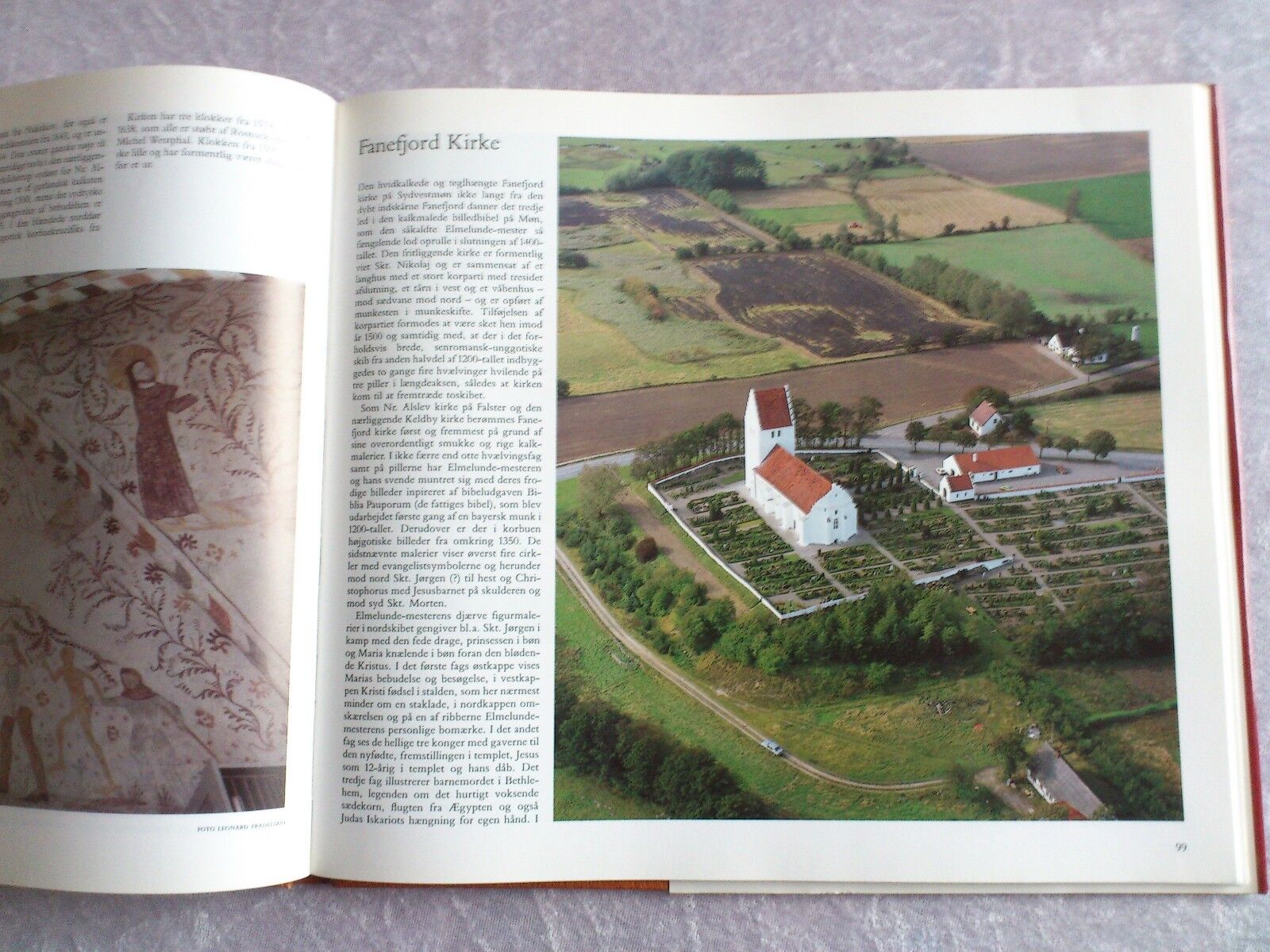 Danish Churches and Monasteries seen from the airDanish text1988