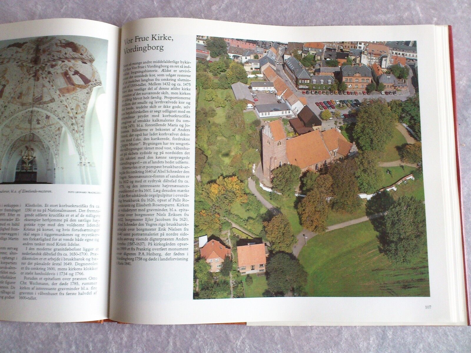 Danish Churches and Monasteries seen from the airDanish text1988