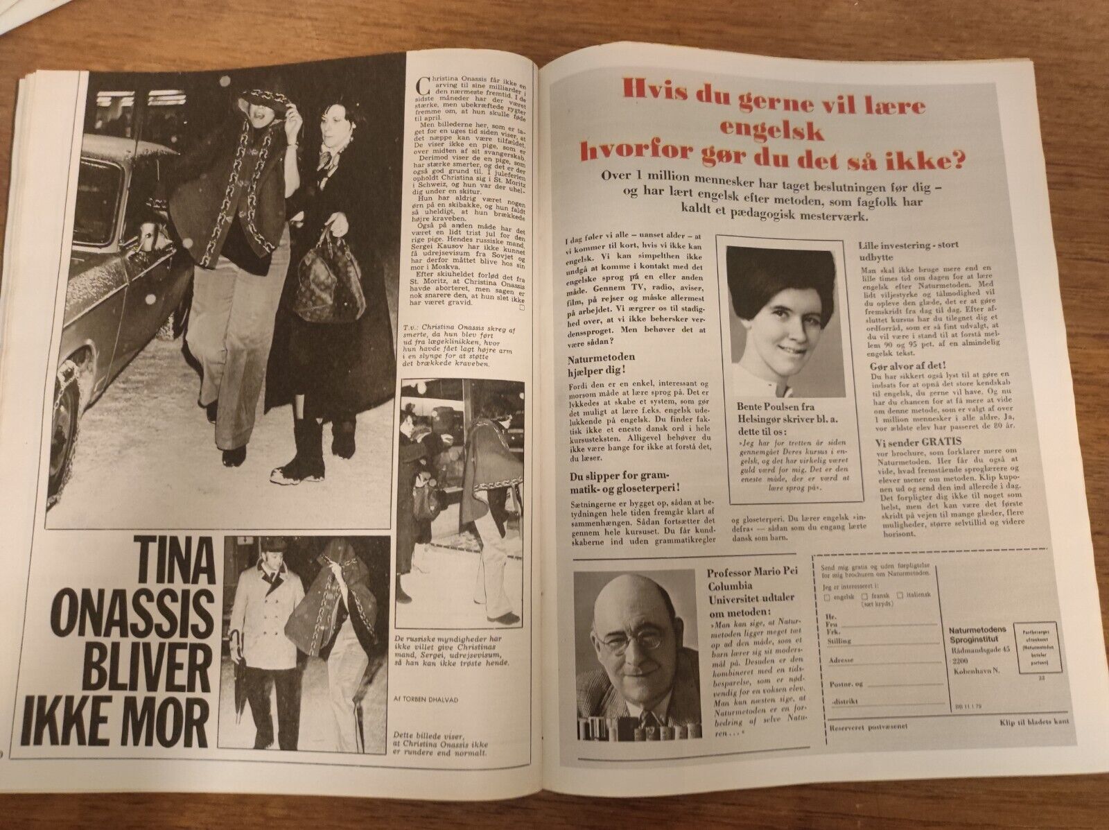 SHAH PAHLAVI Farah Diba VICTOR BORGE Frank Sinatra NINA  1979 Magazine BB139