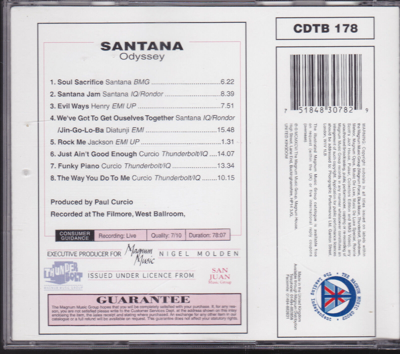 Santana – Odyssey