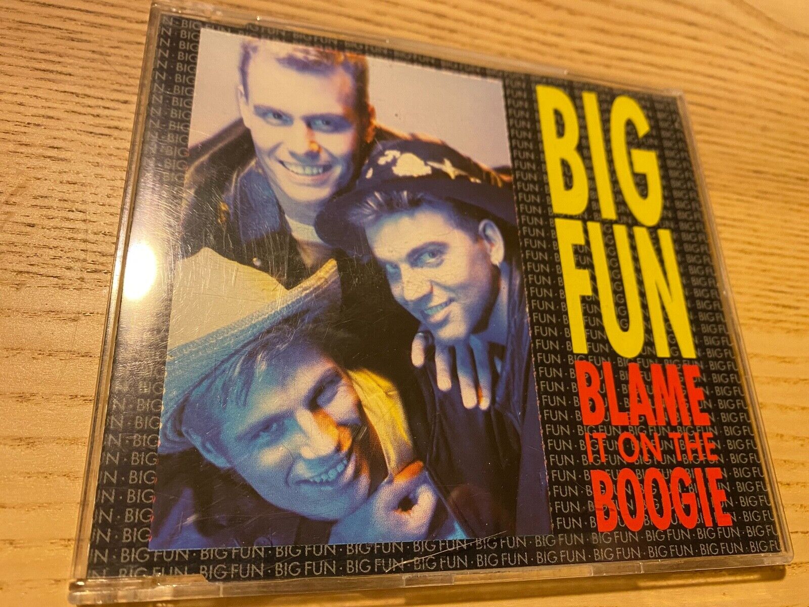 BIG FUN "BLAME IT ON THE BOOGIE" 1989 CD SINGLE JIVE ZOMBA RECORDS 4 TRACKS PWL*