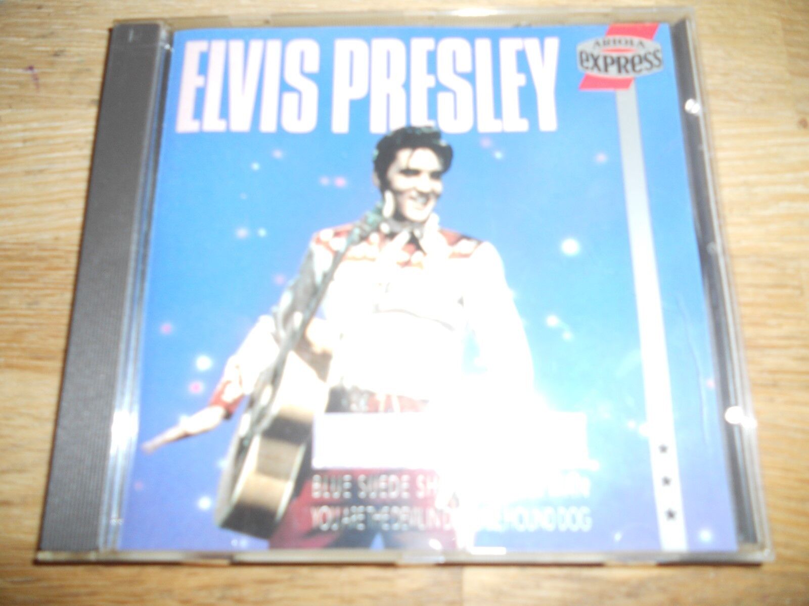 ELVIS "JAILHOUSE ROCK" 16 TRACKS CD ALBUM ARIOLA EXPRESS RECORDS 1989 AAD GERMAN