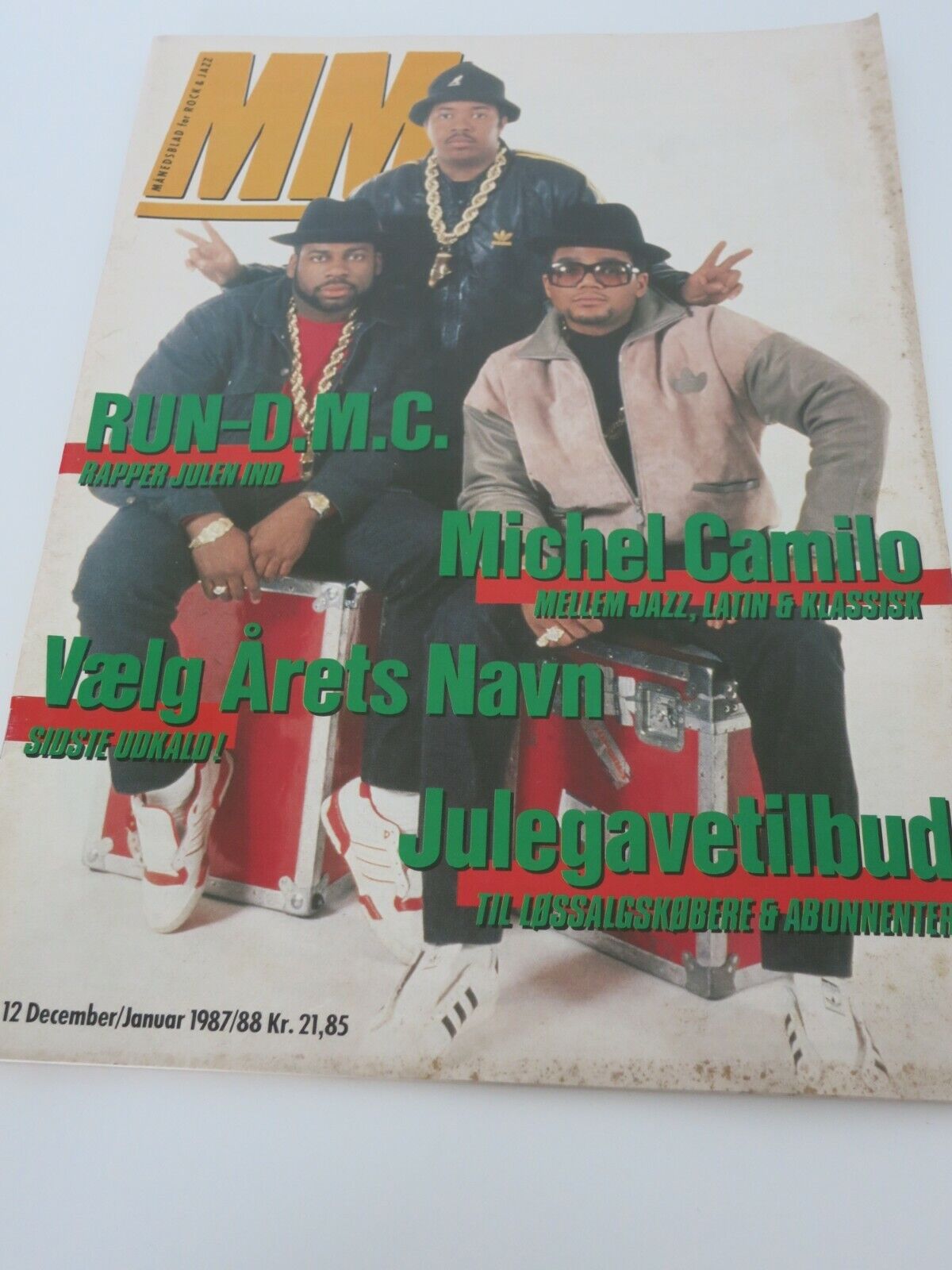 Danish MM Magazine 1987 RUN-DMC John Cale AB44