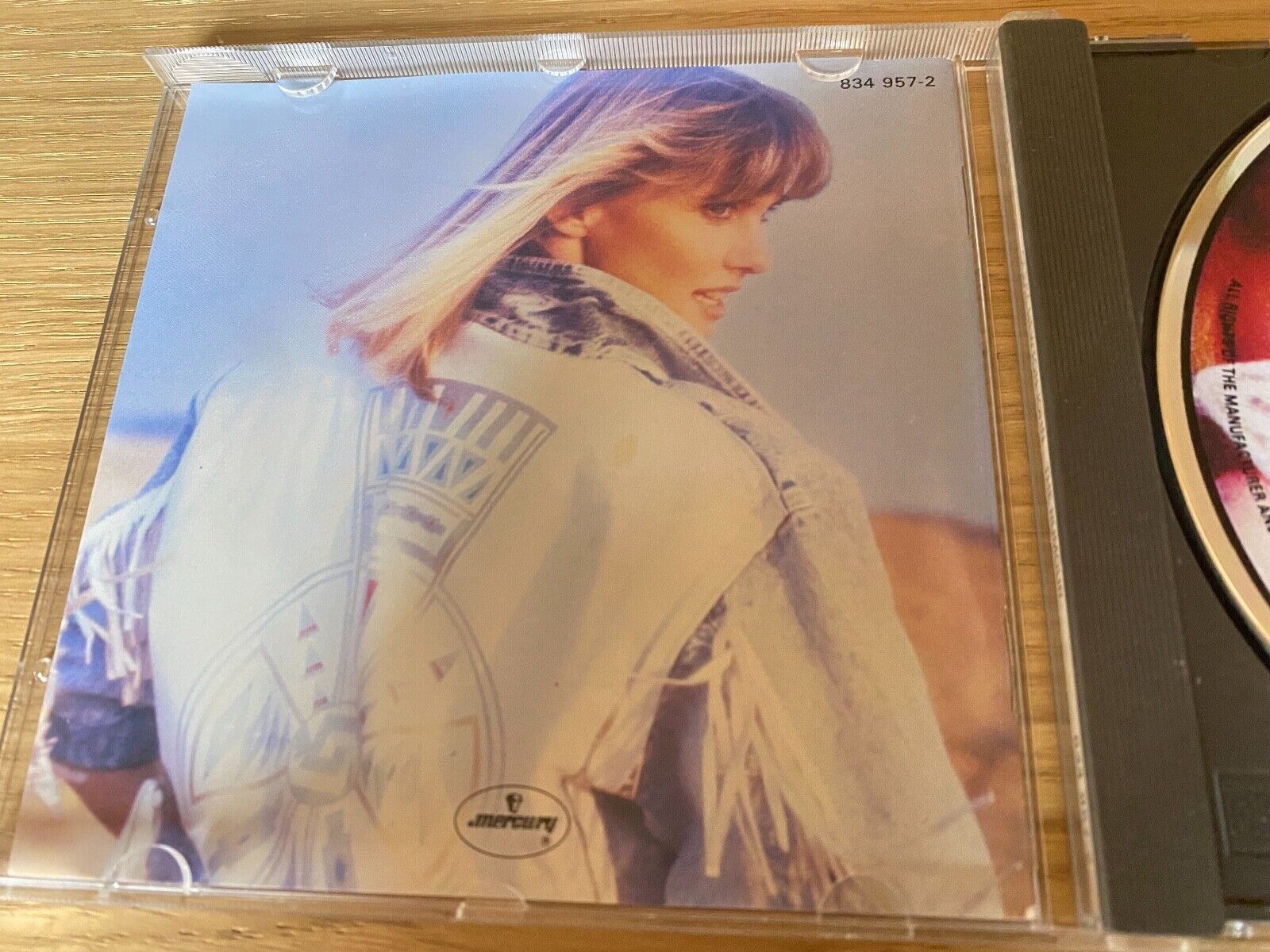 OLIVIA NEWTON-JOHN "THE RUMOUR" 1988 CD ALBUM 10 TRACK CD PICTURE DISC AAD RARE*