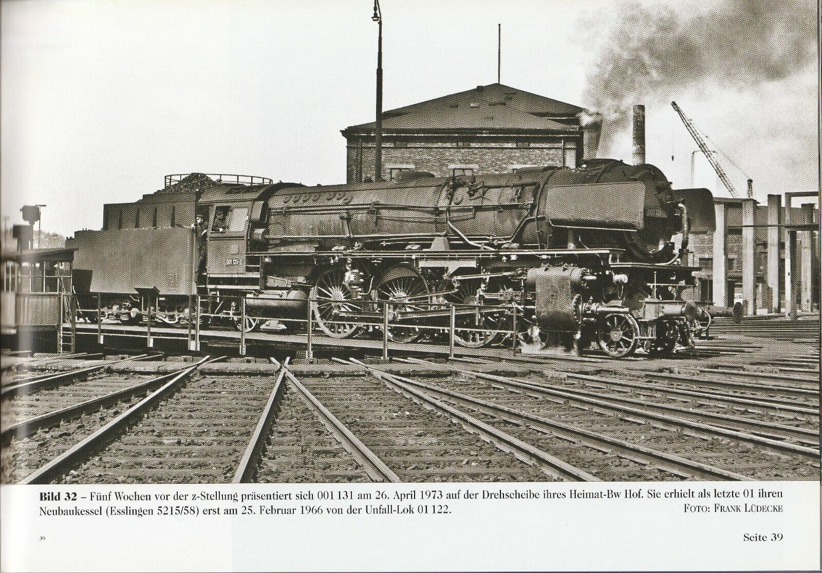 Railway Image Archive 58: 01-Farewell to Yard | Steam Locomotive Book