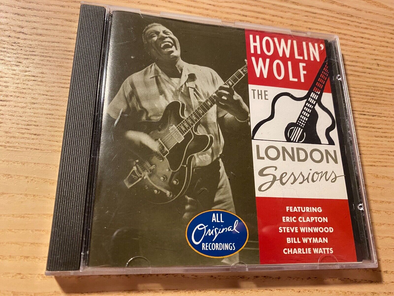 HOWLIN´ WOLF "THE LONDON SESSIONS" 13 TRACK AAD 1991 CHARLIE WATTS ERIC CLAPTON*