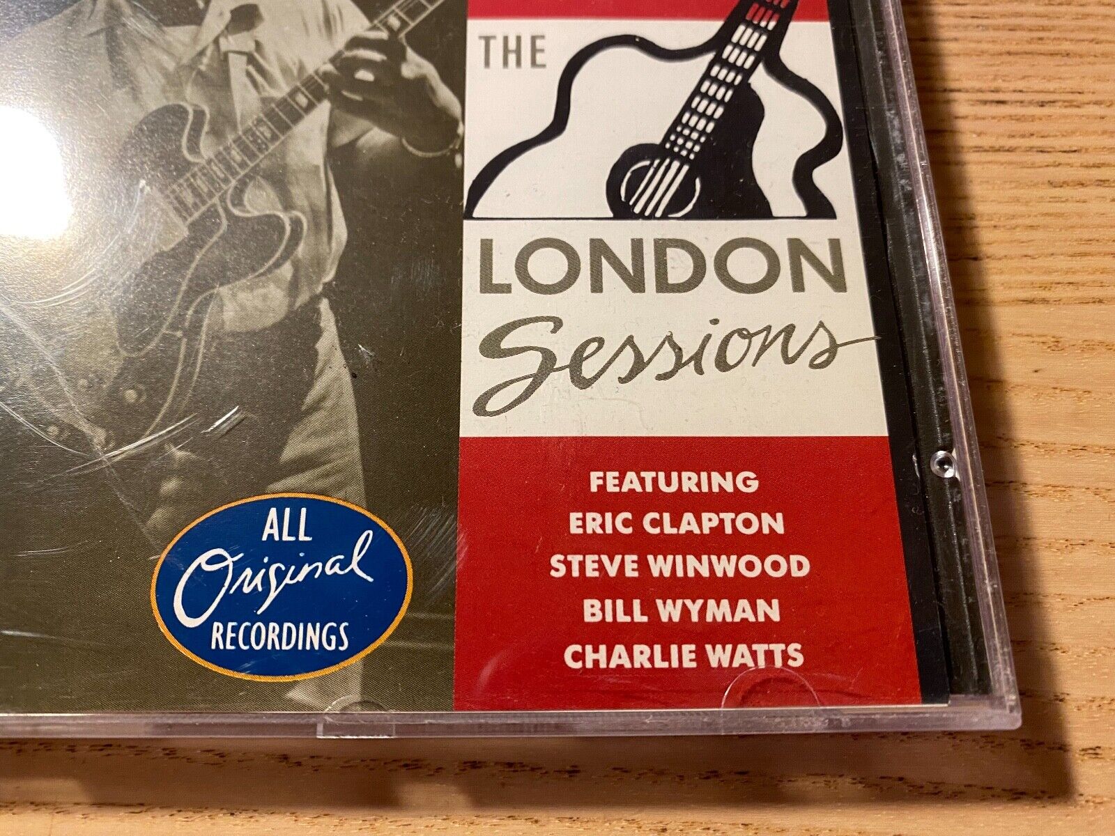 HOWLIN´ WOLF "THE LONDON SESSIONS" 13 TRACK AAD 1991 CHARLIE WATTS ERIC CLAPTON*