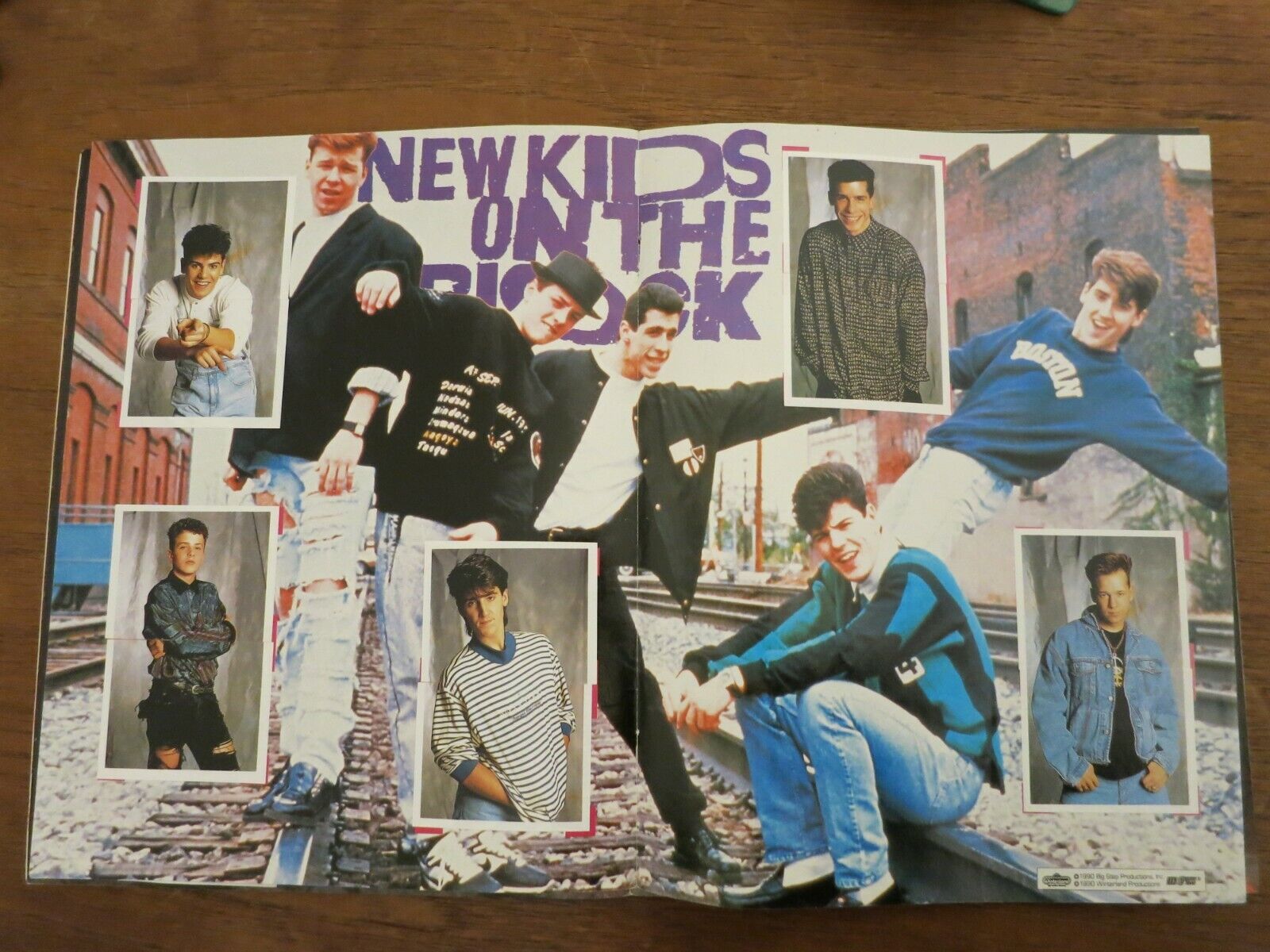 Danish Magazine NEW KIDS ON THE BLOCK NKTOB Joey Donnie Jordan Jonathan E162