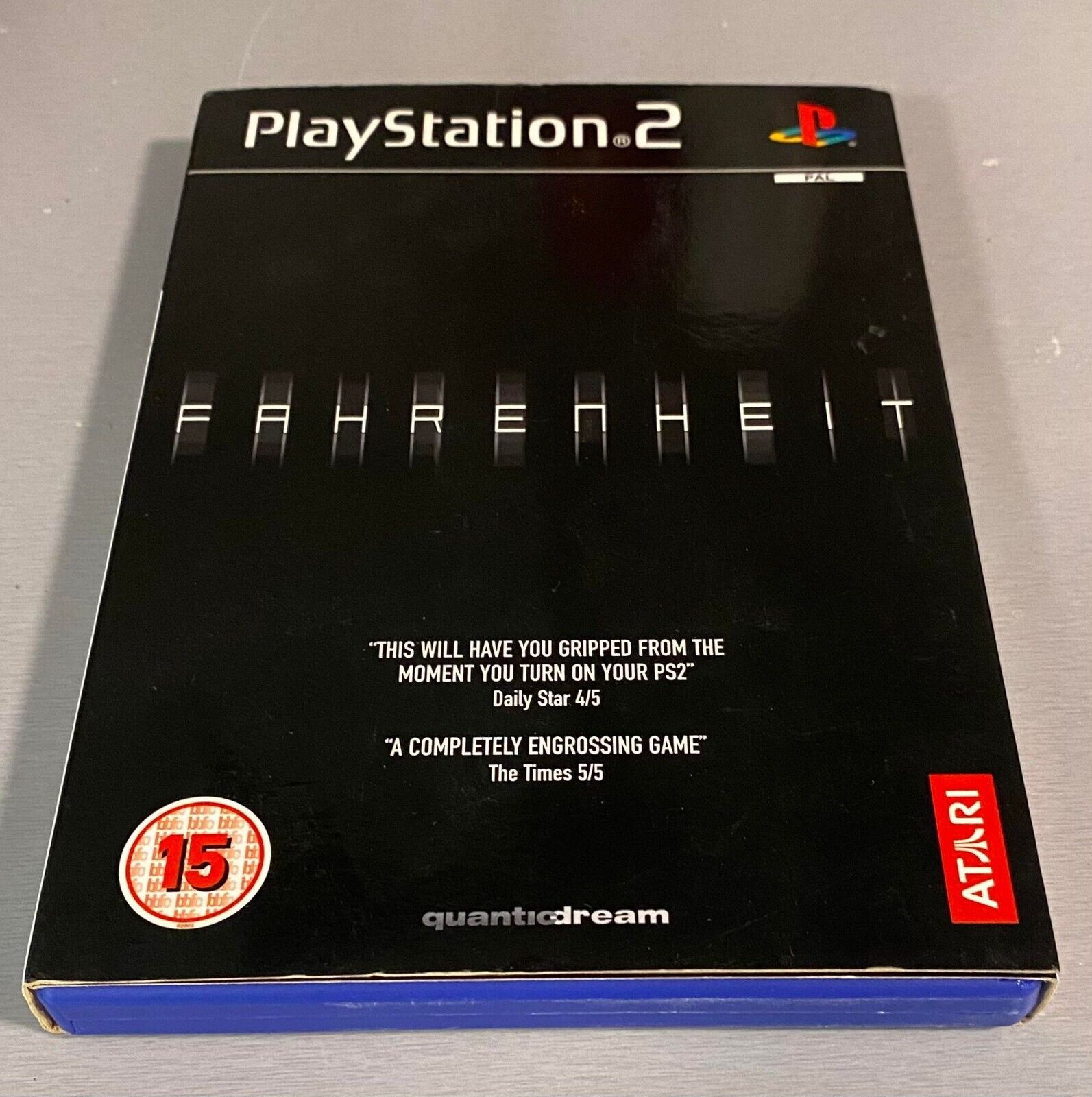 Fahrenheit Playstation 2 WITH SLEEVE! (Complete) (PS2)