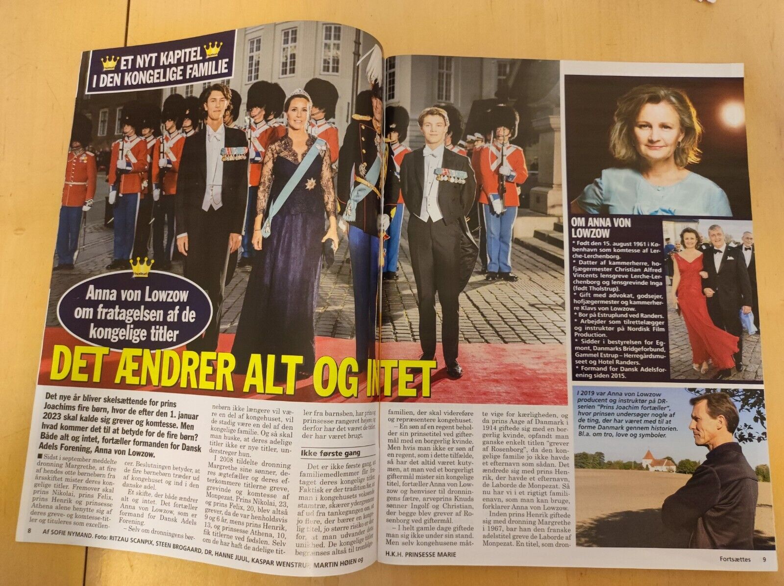 PRINCESS MARY Prince Frederik VICTORIA Queen Silvia Danish Royal Magazine BL4