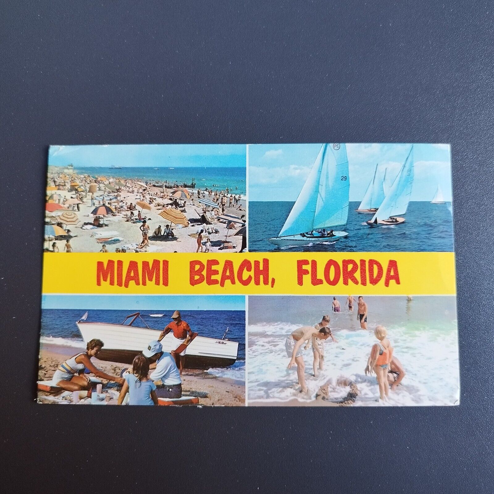 Florida Miami Beach Posted in 1961